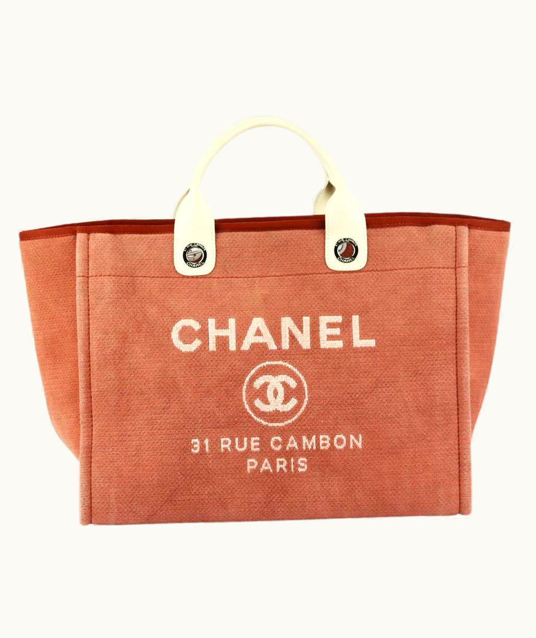 Chanel Chanel 2013 Medium Deauville Leather And Canvas Tote Bag UZ0594738