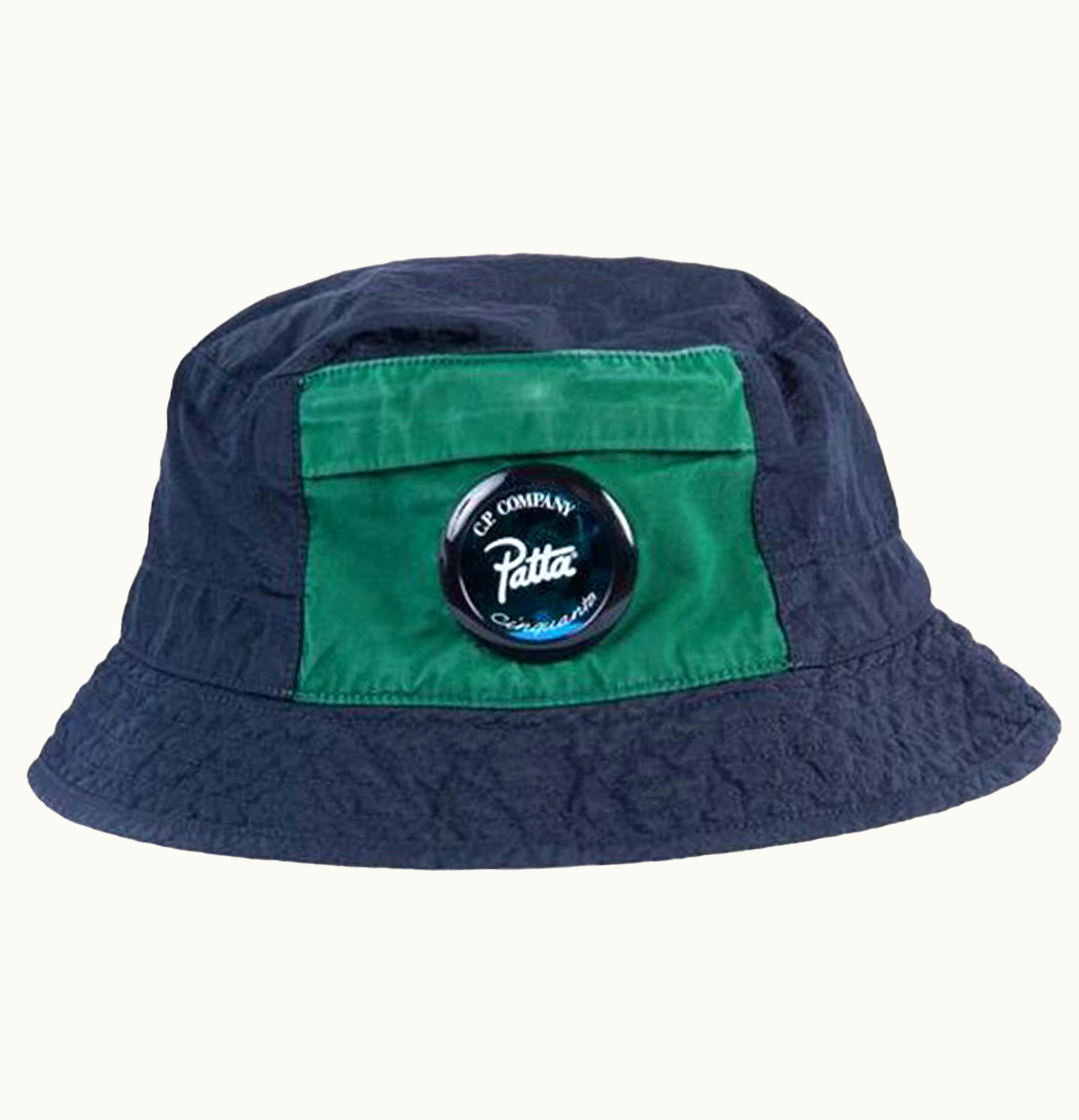 Patta Patta x CP Company MTtN Bucket Hat Hat Total Eclipse