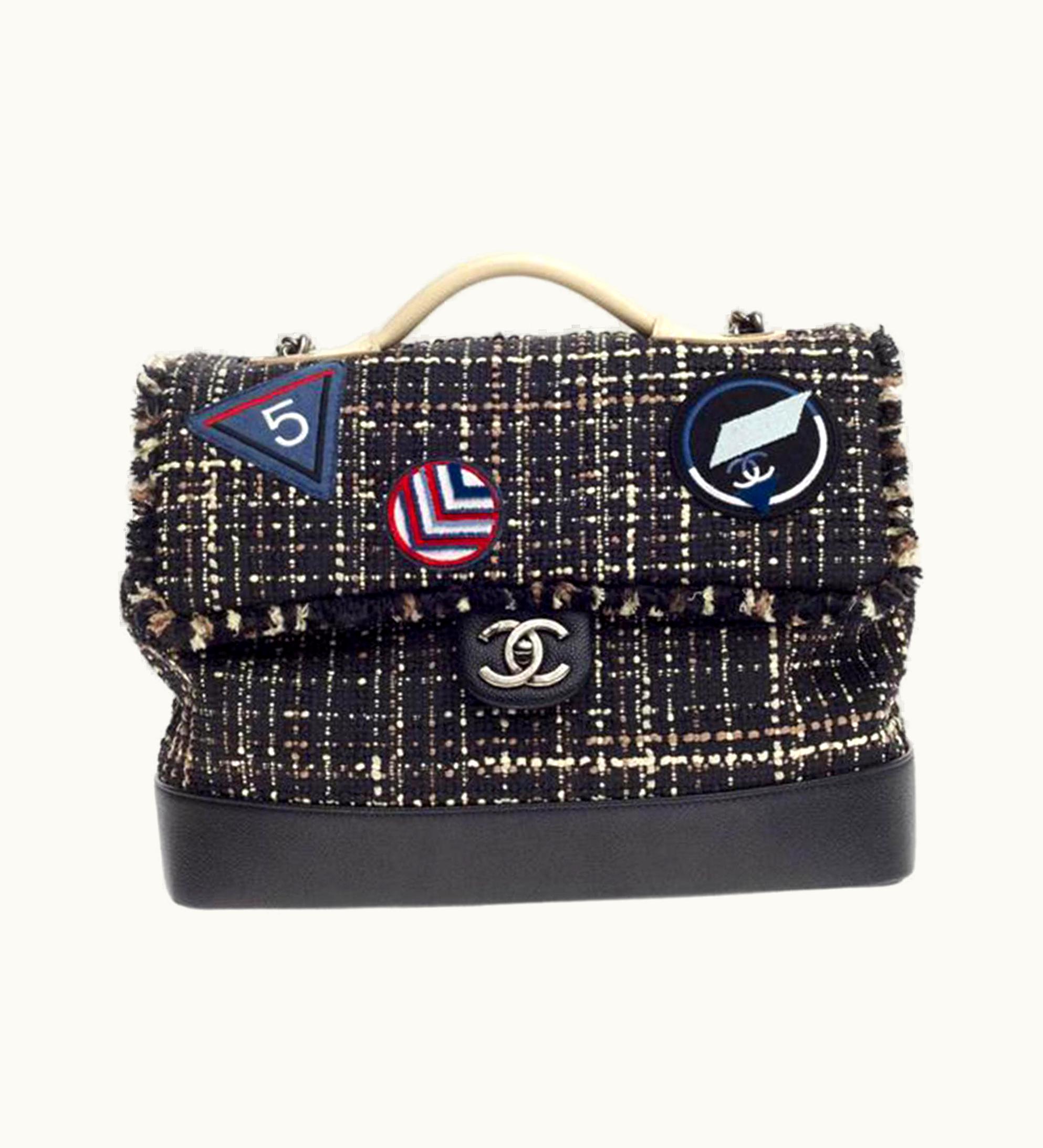 Chanel Chanel Classic Flap Travel Airline Airport 2016 Runway Top Handle Bag