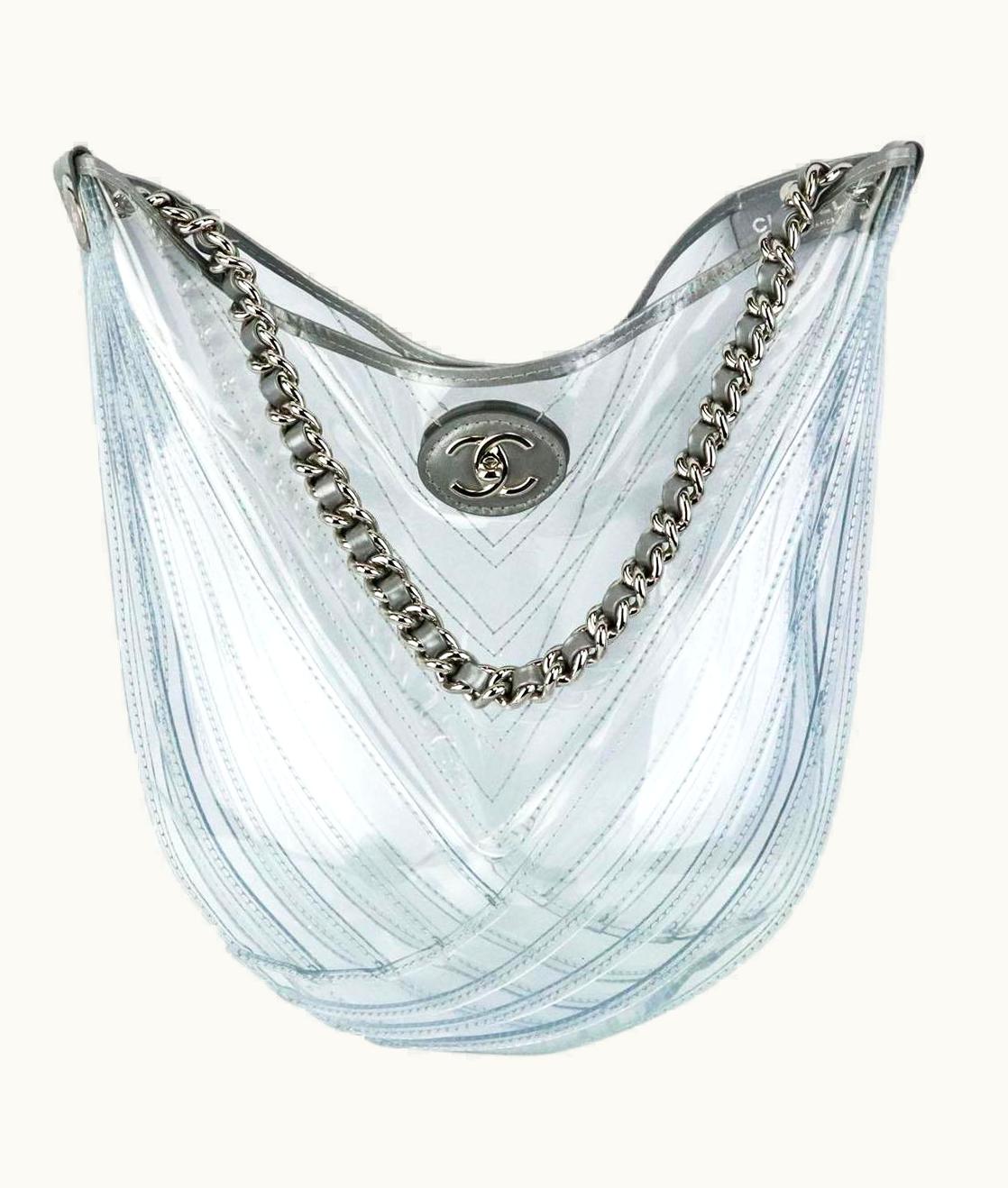 Chanel Chanel 2018 Hobo Pvc And Leather Shoulder Bag