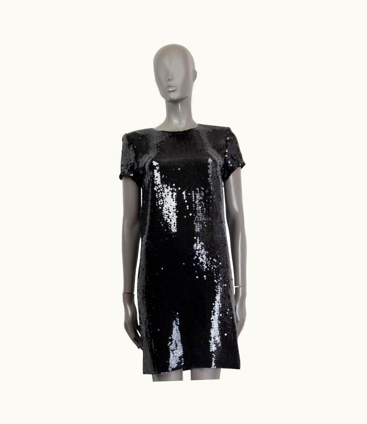 Chanel Chanel Black 2018 Hamburg Sequin Cocktail Dress