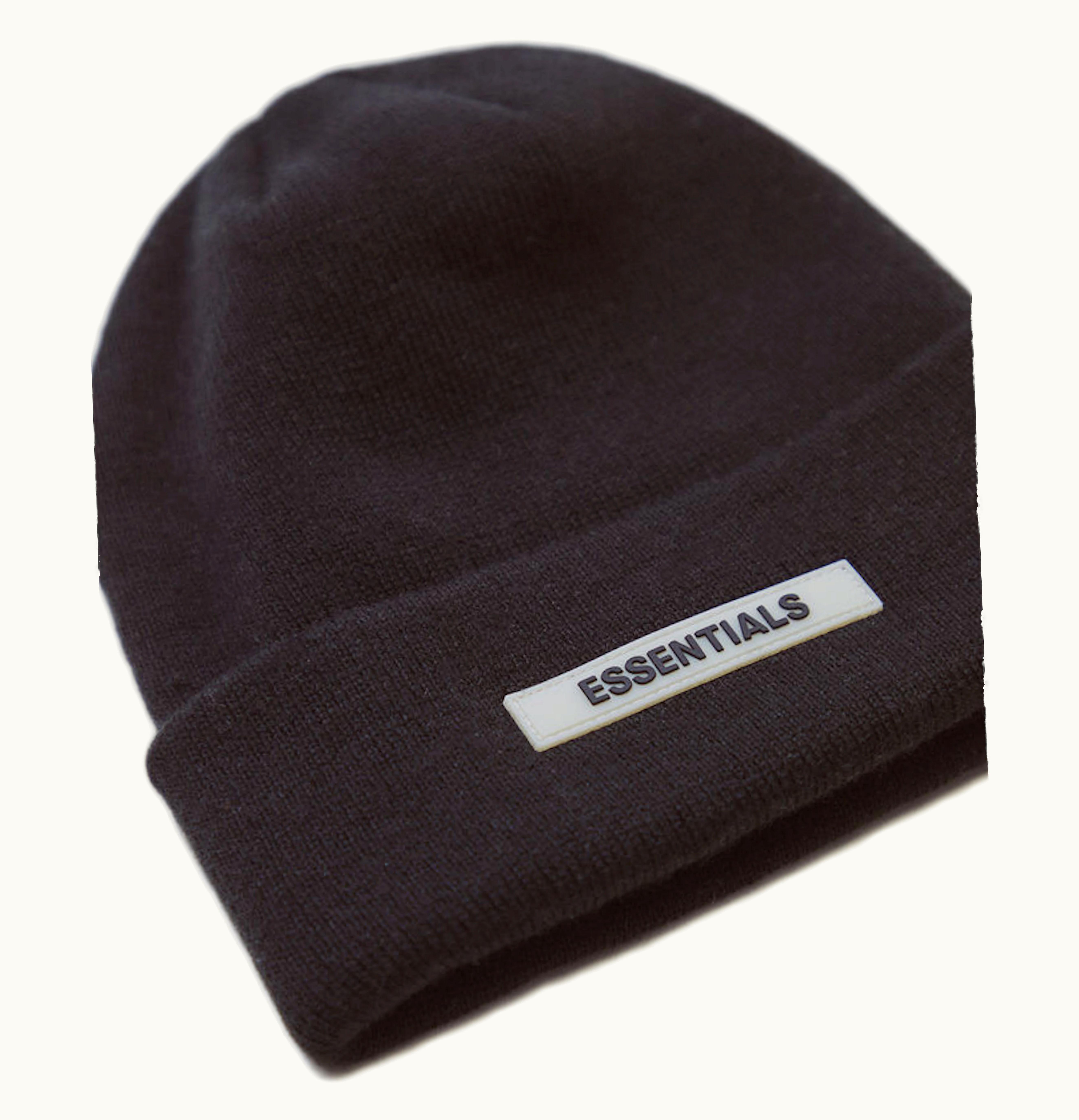 FEAR OF GOD FEAR OF GOD ESSENTIALS Cuff Beanie Black
