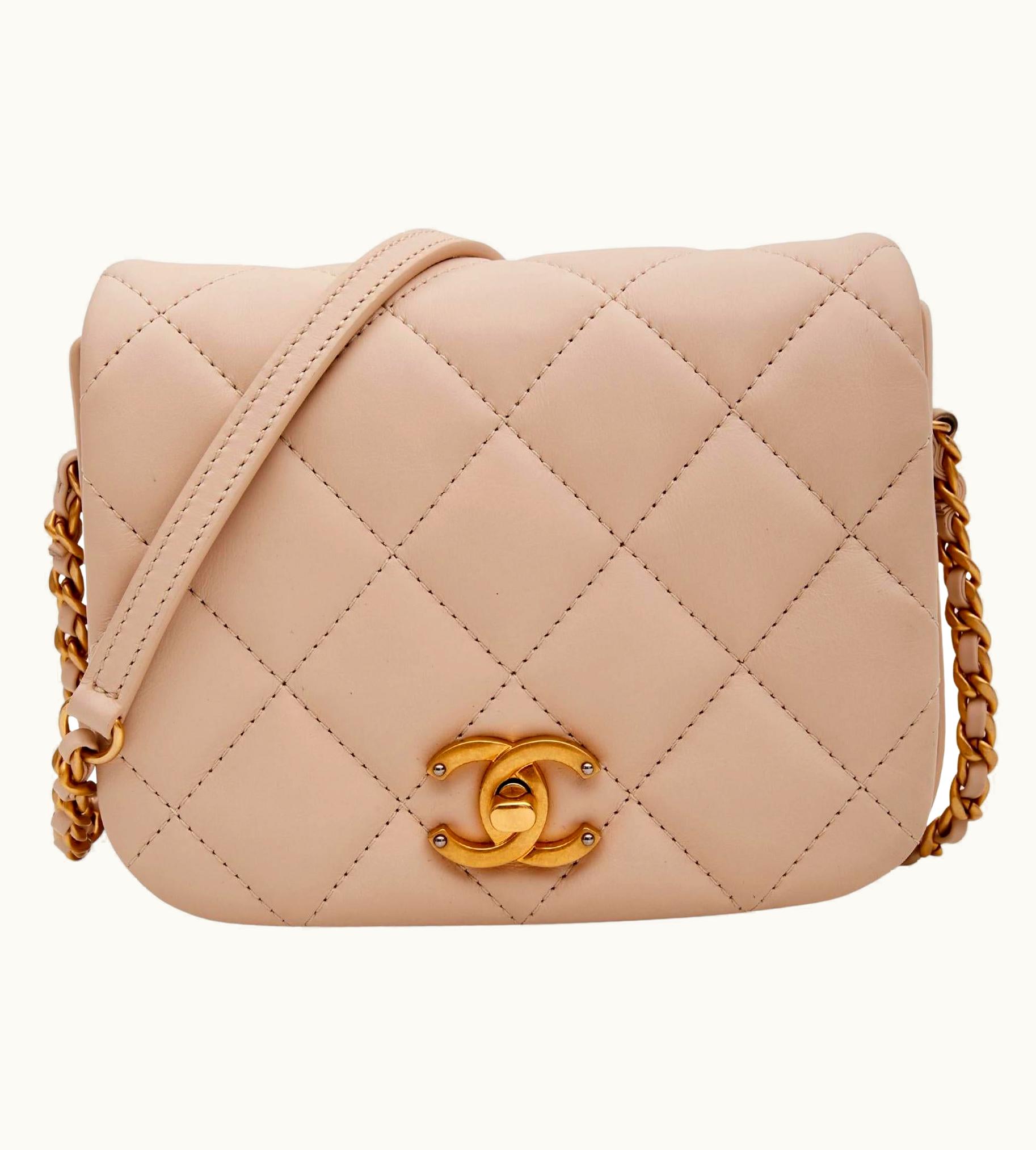 Chanel Chanel Taupe Mini Fashion Therapy Flap Bag 2020 UZ0595463