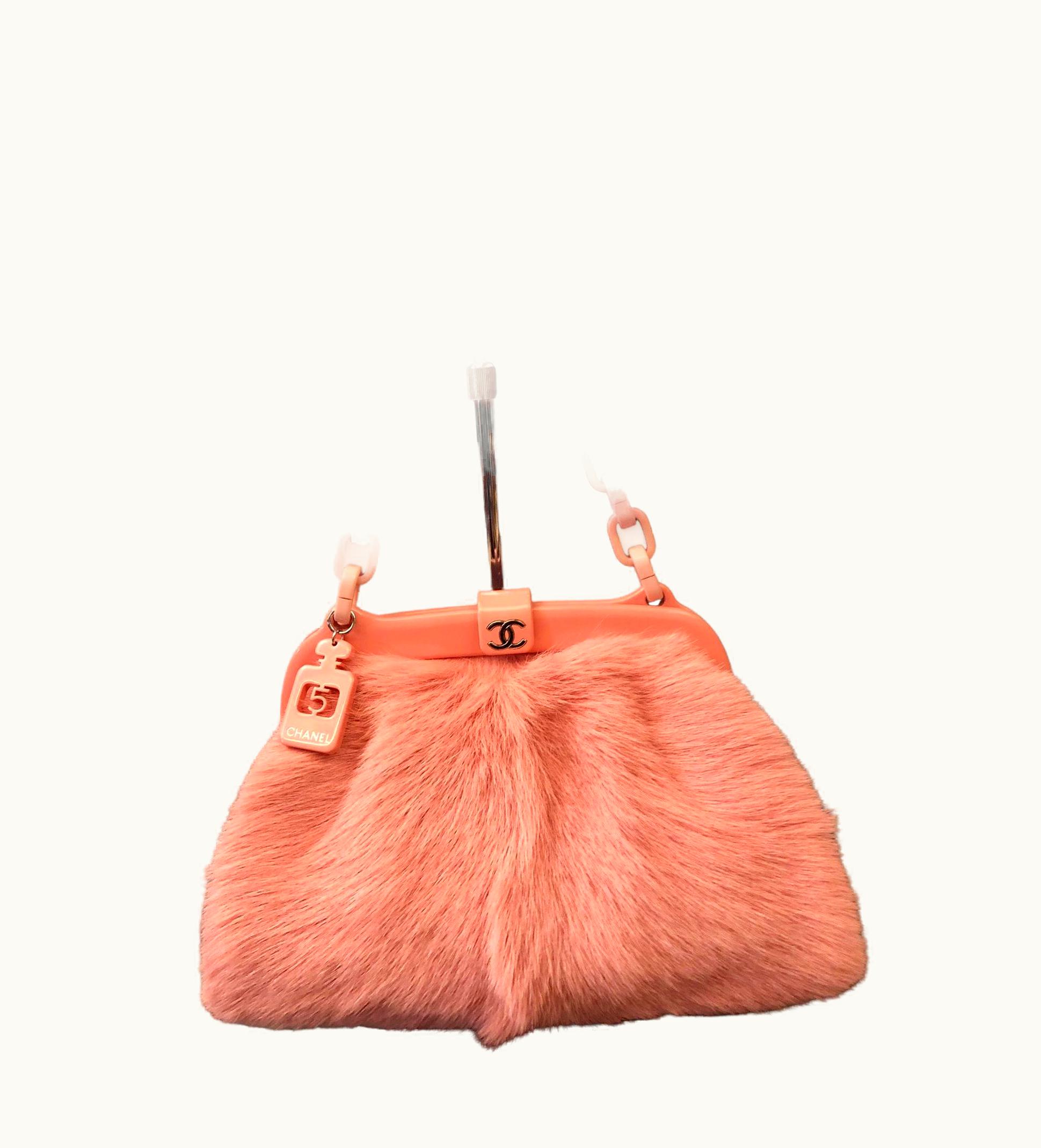 Chanel Chanel Pink Pony Hair Fur Bag