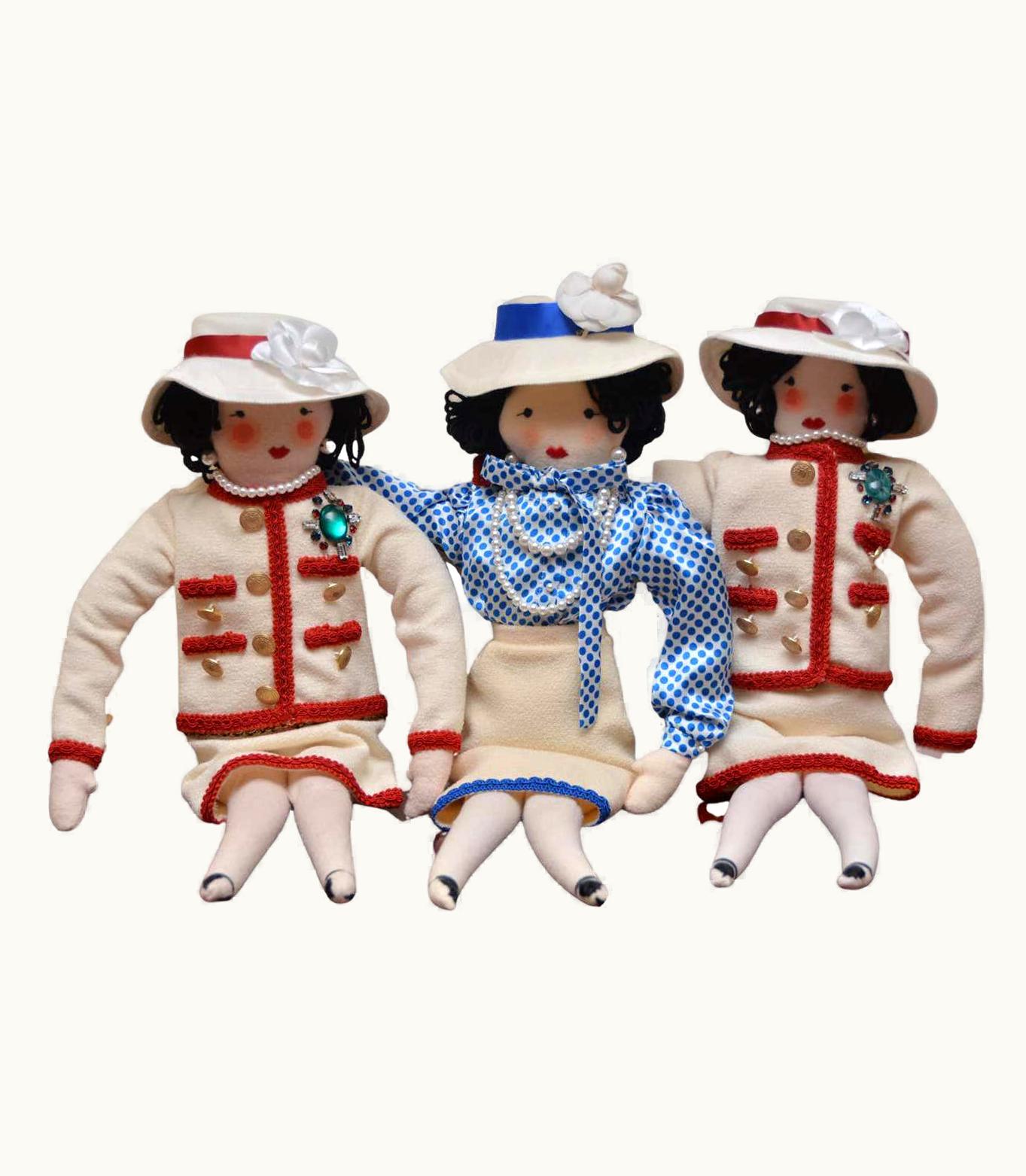 Chanel Coco Mademoiselle Chanel 3 Doll' Designed By Karl Lagerfeld 2010