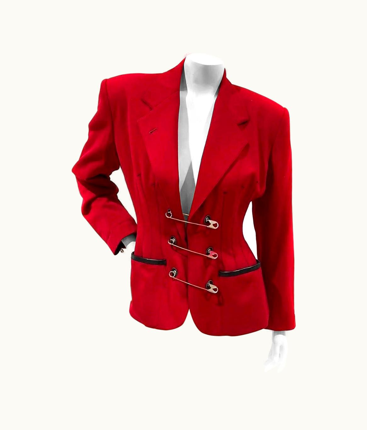 Jean-Paul Gaultier Jean Paul Gaultier Vintage Safety Pin Jacket