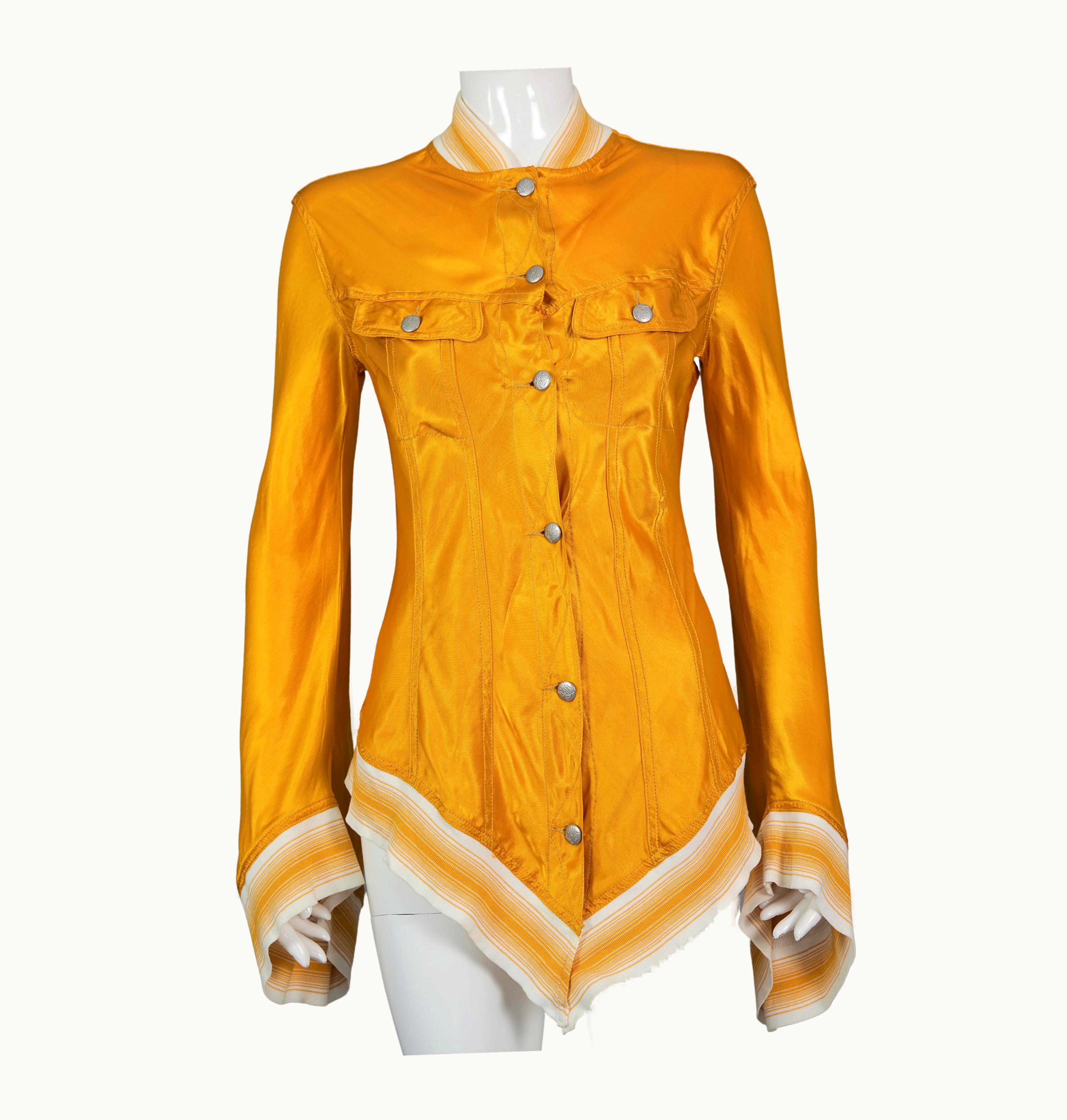 Jean-Paul Gaultier Vintage Jean Paul Gaultier Bell Sleeves Asymmetric Jacket