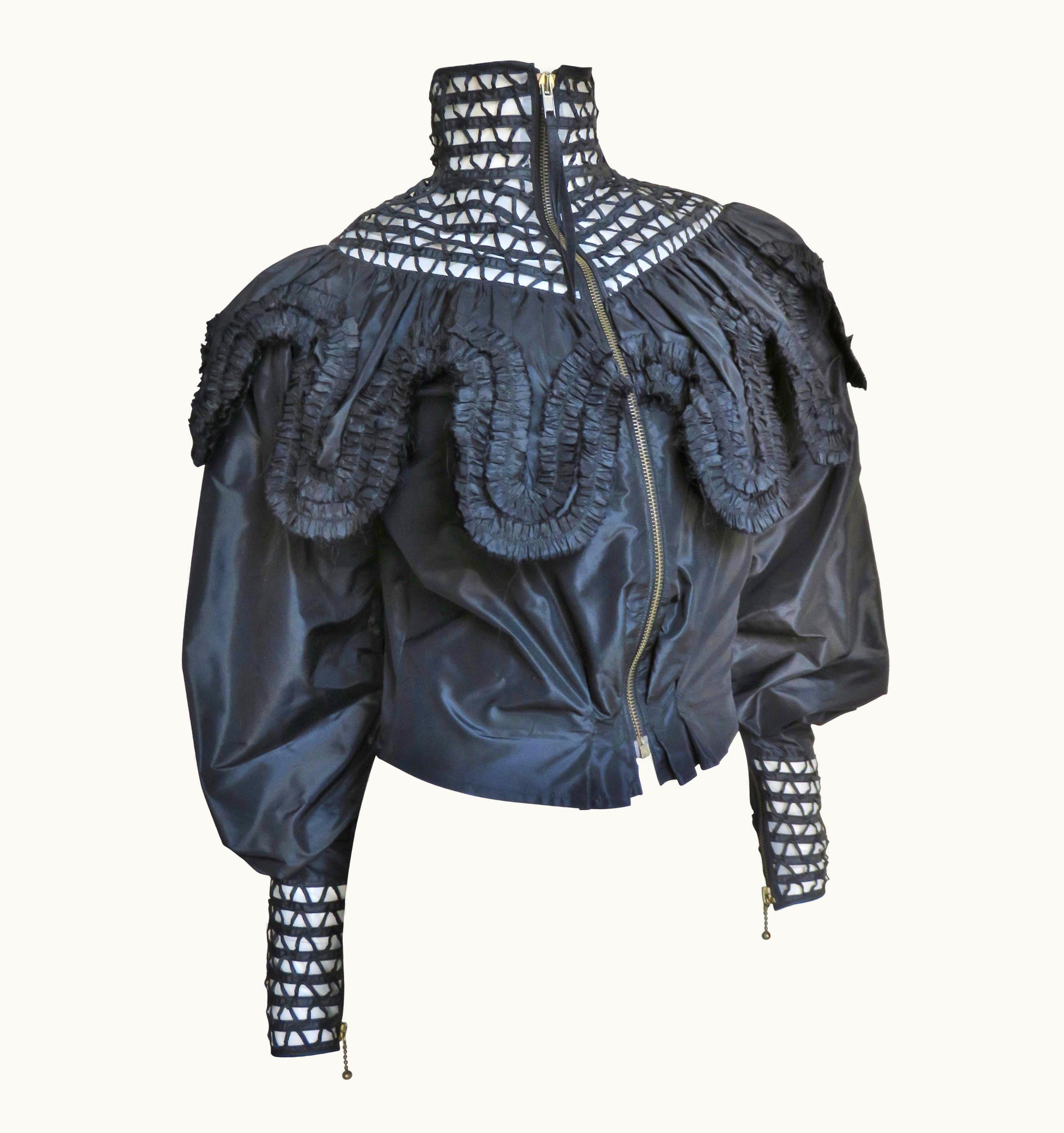 Jean-Paul Gaultier Jean Paul Gaultier Silk Jacket Top 1990s