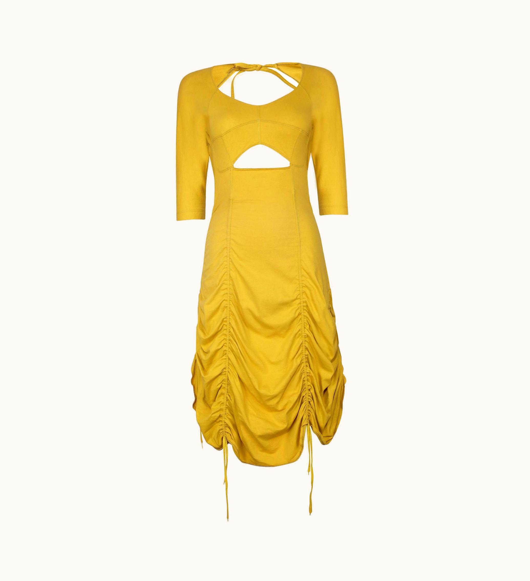 Jean-Paul Gaultier 1990s Runway Worn Jean Paul Gaultier Cotton Dress