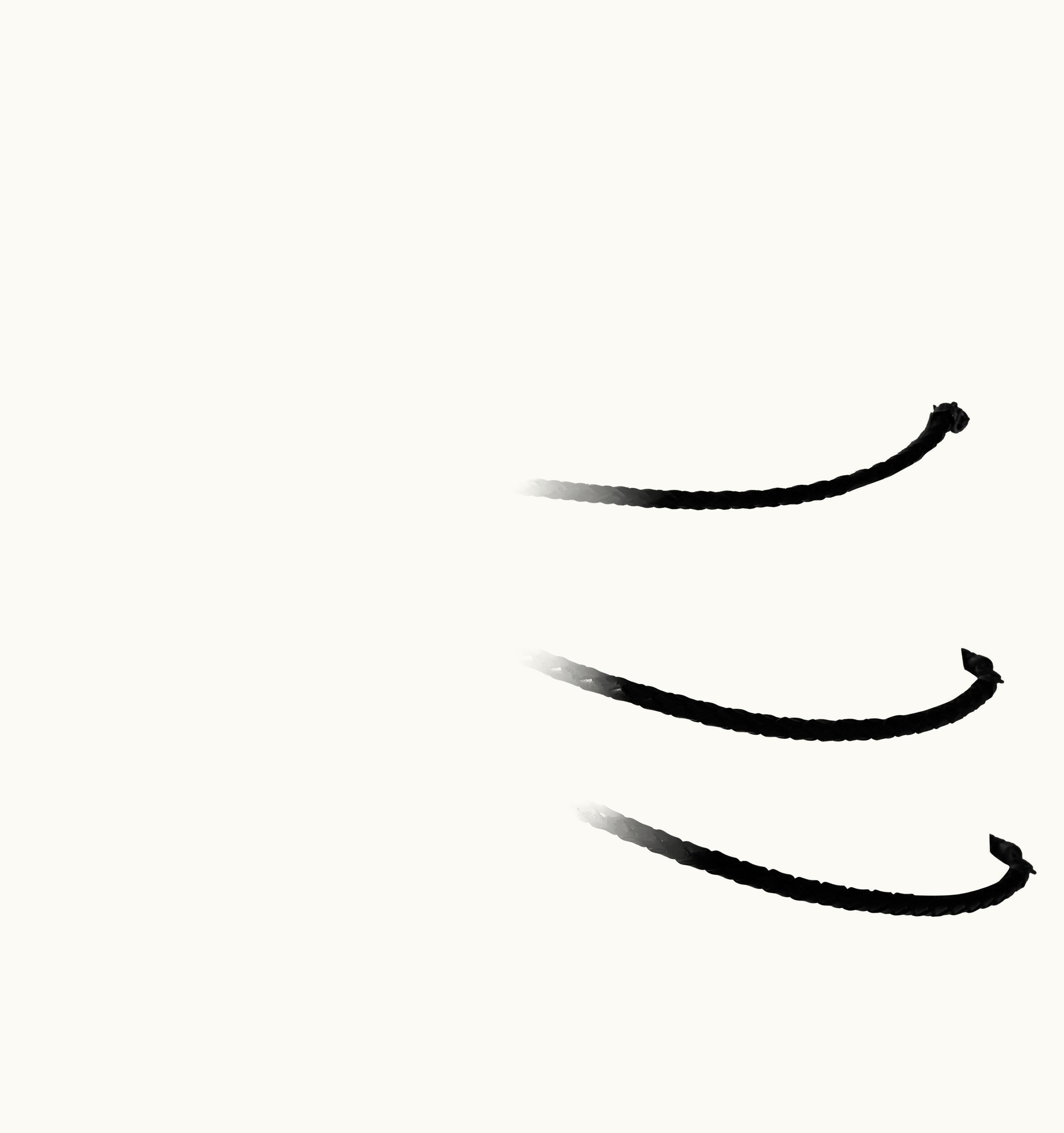 Jean-Paul Gaultier Vintage Jean Paul Gaultier Multi Layer Braided Leather Necklace Belt