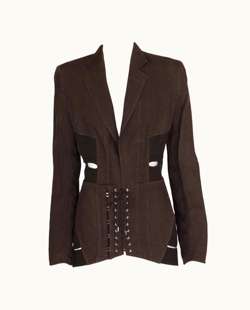 Jean-Paul Gaultier Jean Paul Gaultier Runway Corset Blazer Jacket, Spring-Summer 2004