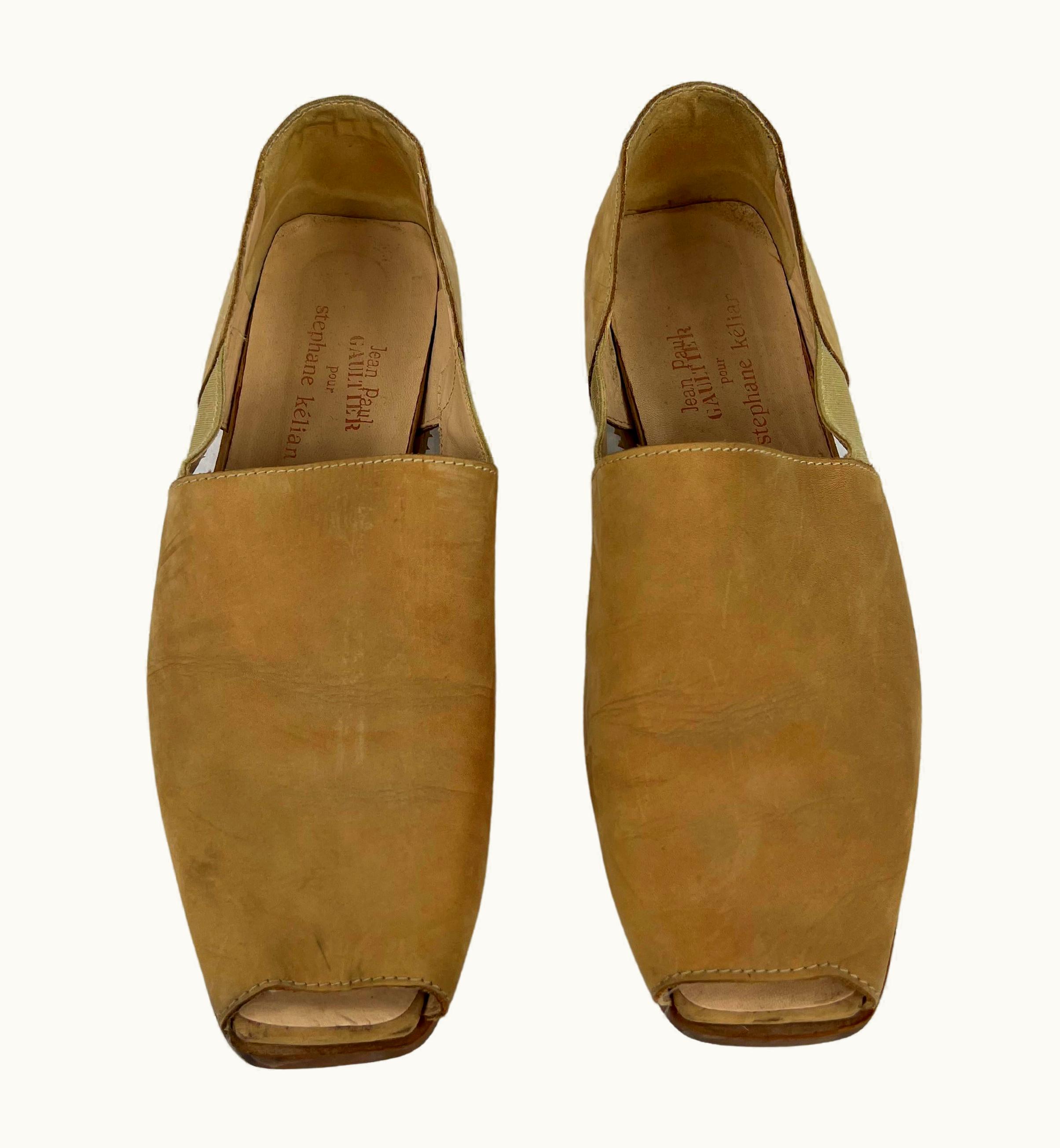 Jean-Paul Gaultier Vintage Jean Pail Gaultier Brown Suede Shoes