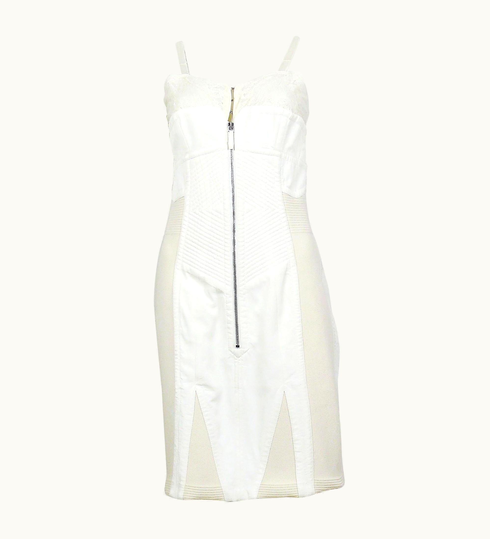 Jean-Paul Gaultier Jean Paul Gaultier Corset Lace Bra Dress Us