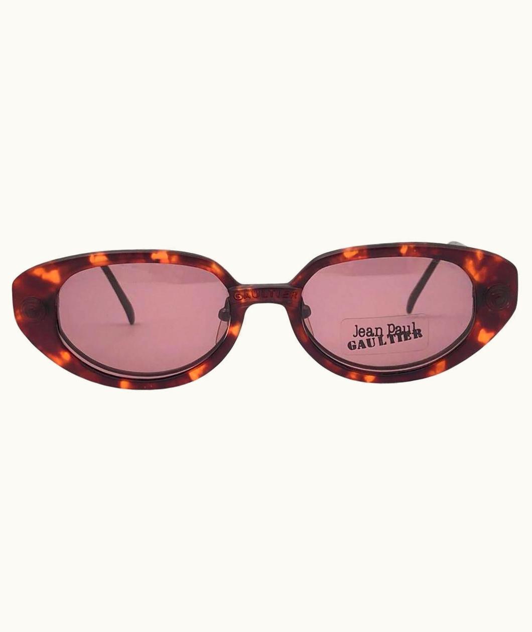 Jean-Paul Gaultier Vintage Jean Paul Gaultier 56 7205 Magnetic Tortoise Japan Sunglasses