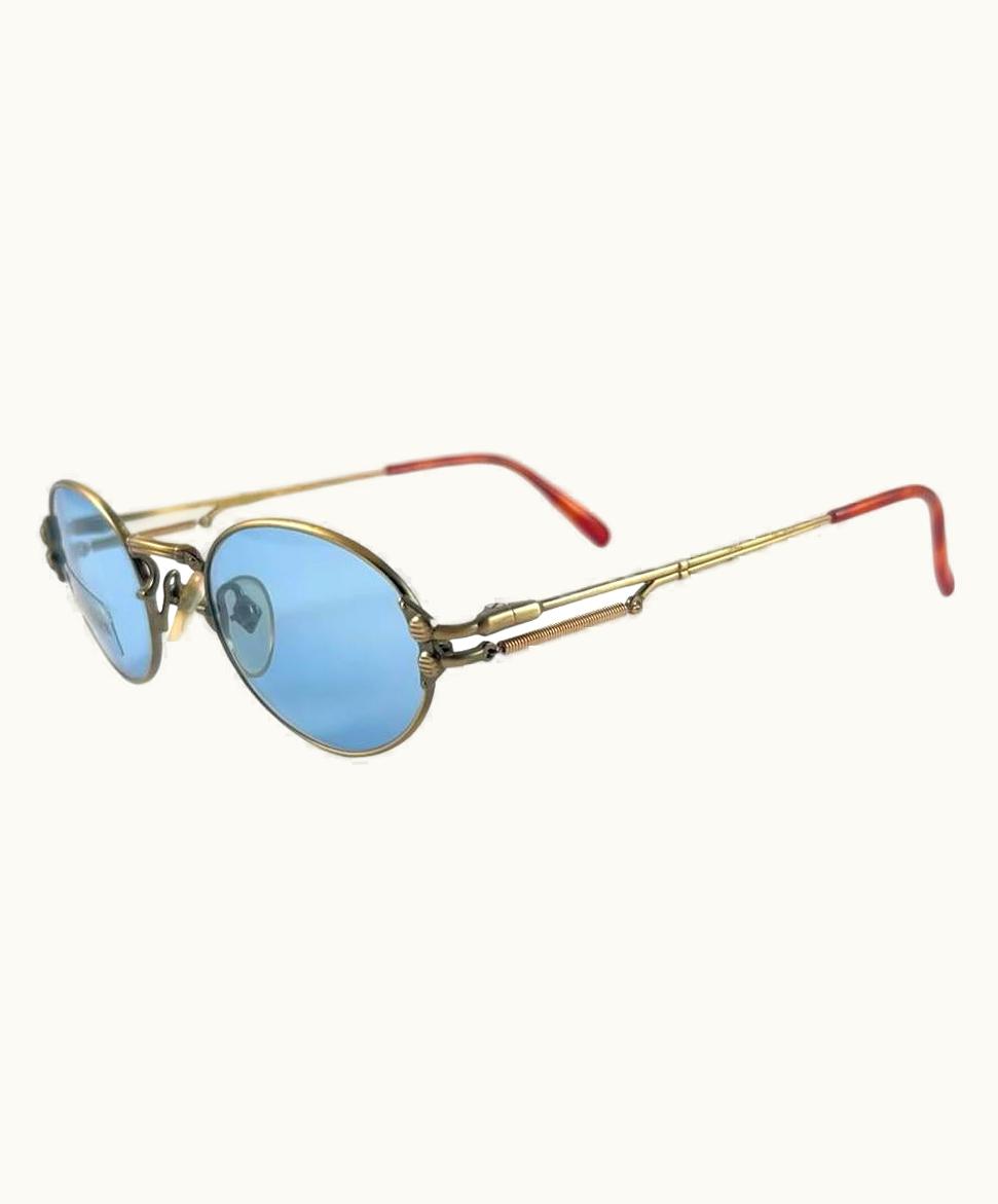 Jean-Paul Gaultier Vintage Jean Paul Gaultier 55 4173 Copper Matte Sunglasses 1990' Japan