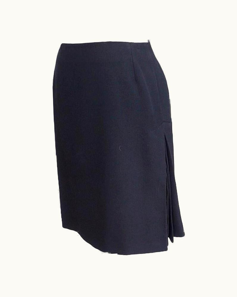 Jean-Paul Gaultier Jean Paul Gaultier Vintage Skirt Side Kick Pleat WS/S Working Zipper 42 Fits