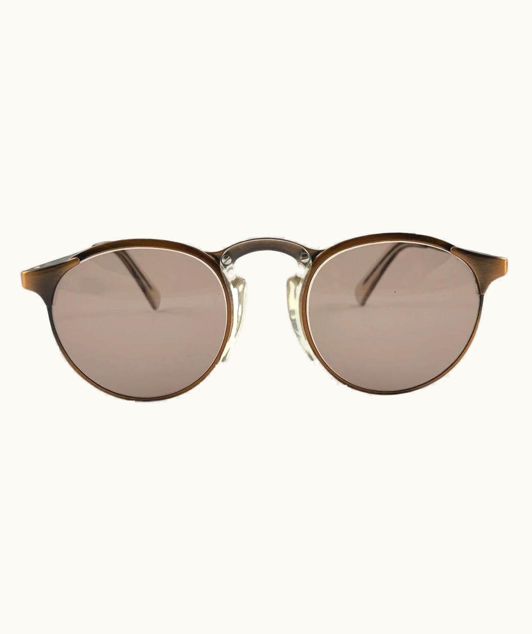 Jean-Paul Gaultier Jean Paul Gaultier 57 0174 Oval Copper Sunglasses 1990' Made In Japan