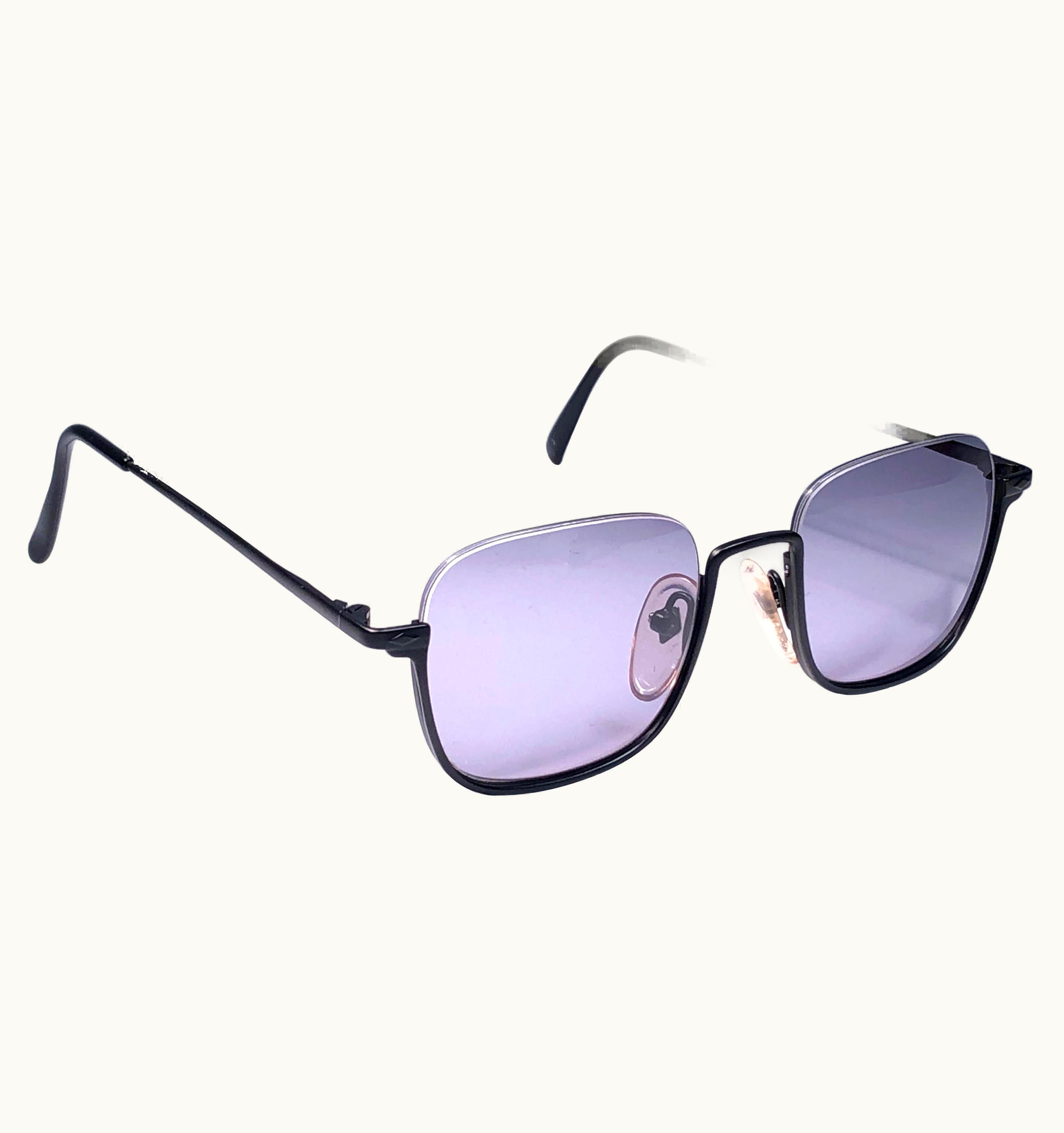 Jean-Paul Gaultier Jean Paul Gaultier 55 7161 Half Frame Sunglasses 1990' Made In Japan