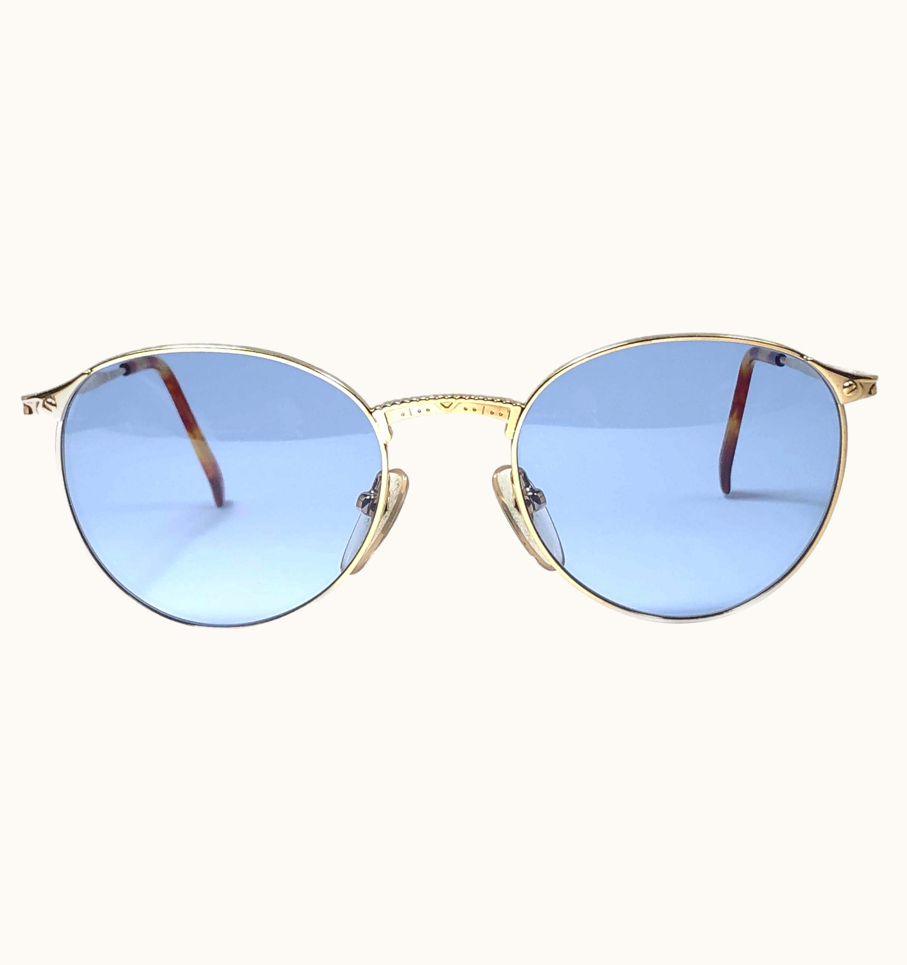 Jean-Paul Gaultier Jean Paul Gaultier 57 3172 Gold Sunglasses 1990' Japan