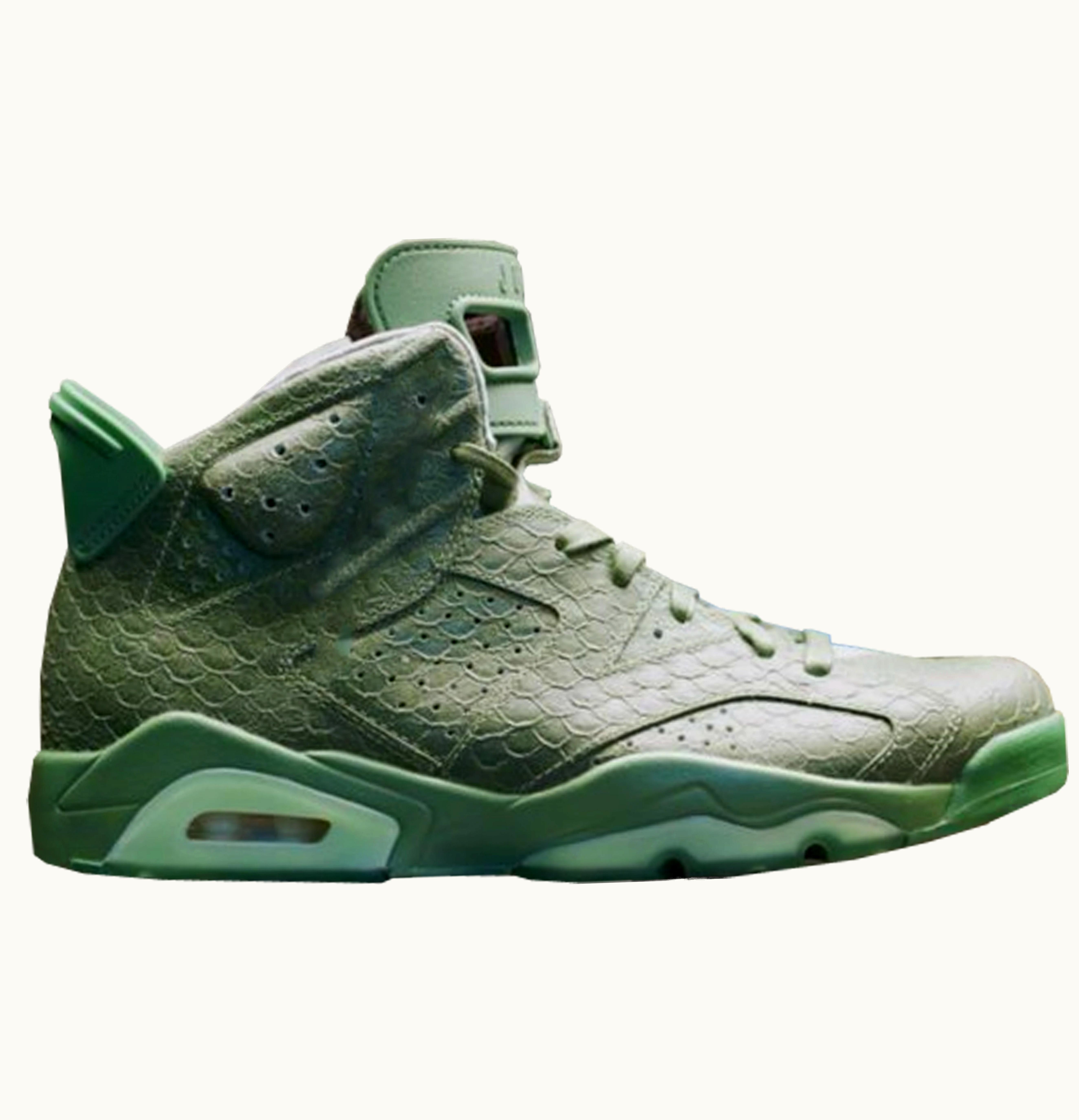 Jordan Air Jordan 6 Retro Macklemore Green Python