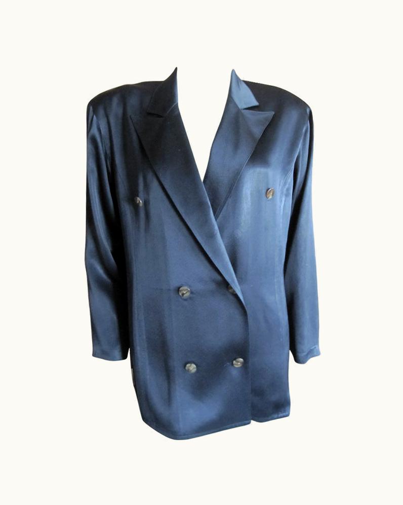 Jean-Paul Gaultier 1982 Jean Paul Gaultier Onward Collection Double Breasted Jacket