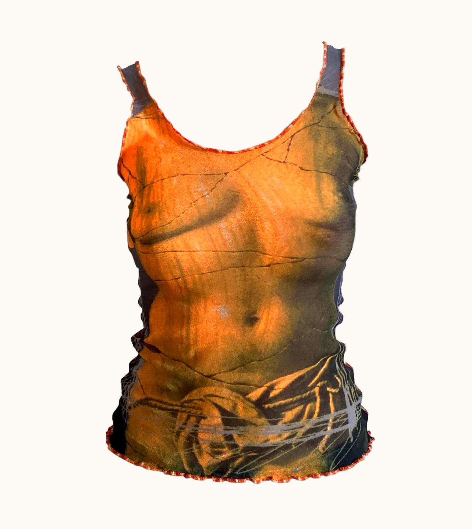 Jean-Paul Gaultier Jean Paul Gaultier S/S 1999 Venus De Milo Tank Top