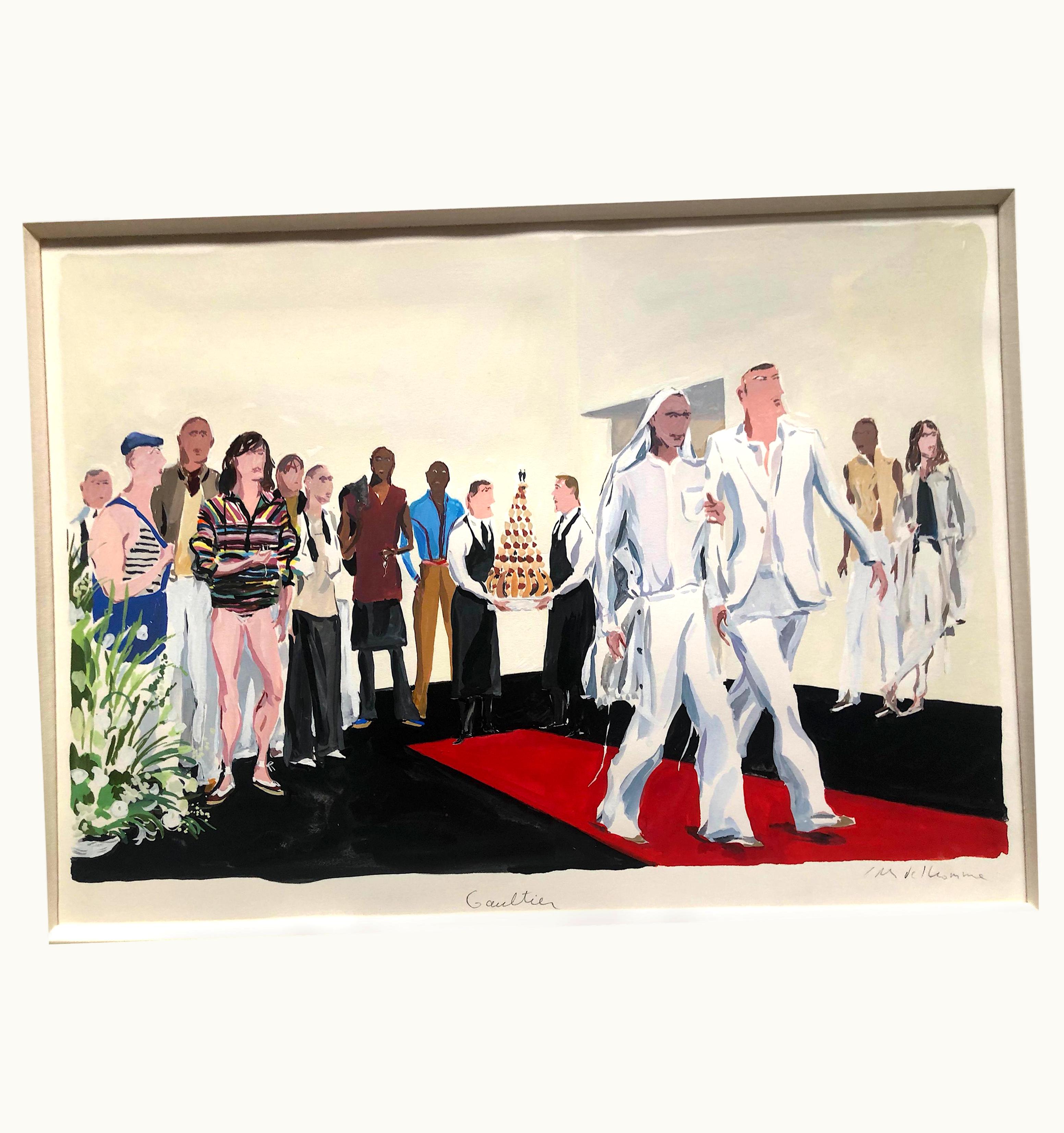 Jean-Paul Gaultier Jean-Philippe Delhomme For Gq Jean Paul Gaultier' Gay Wedding Spring 2004