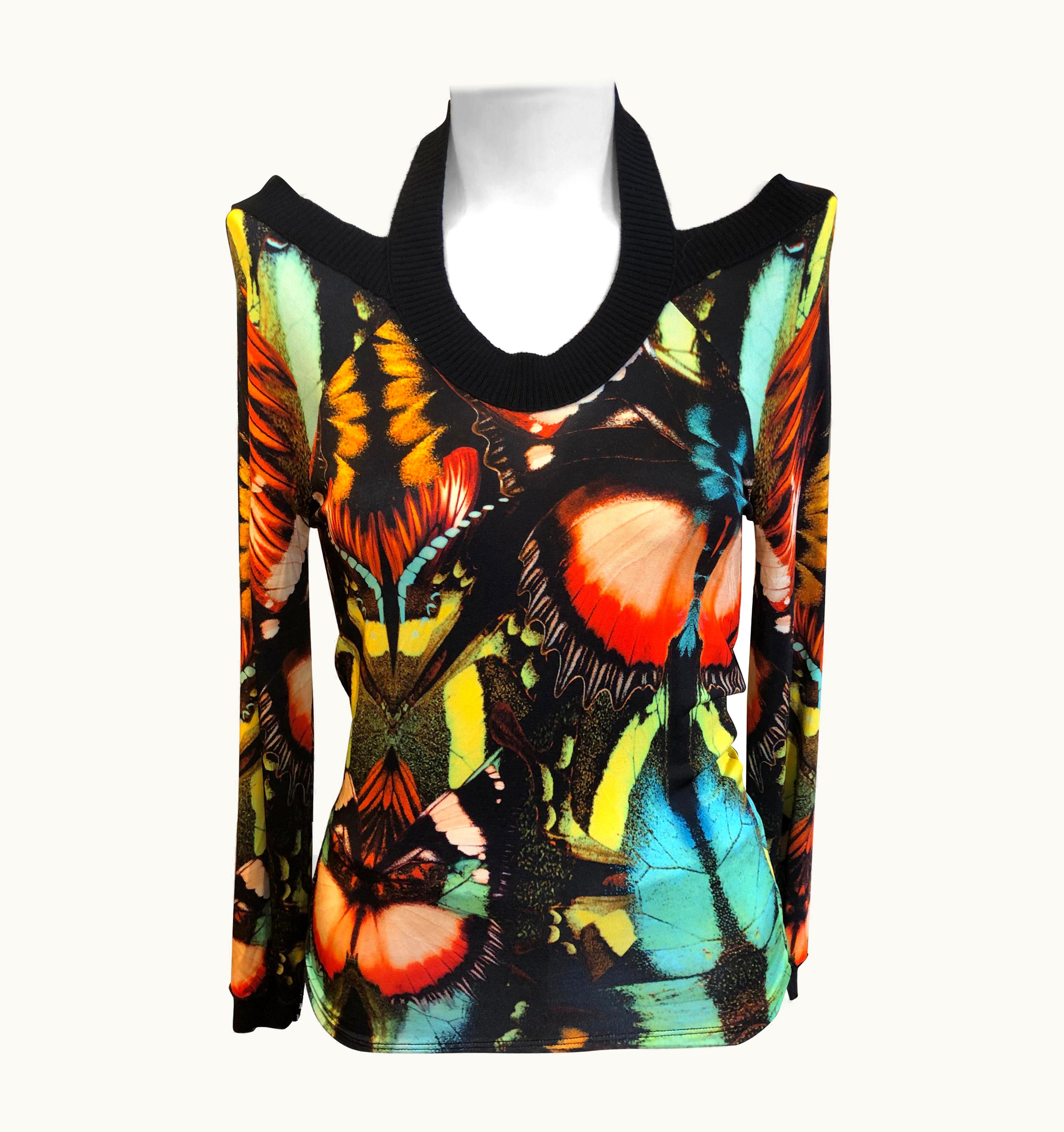 Jean-Paul Gaultier 2014 Jean Paul Gaultier Soleil Butterfly Top Nwt