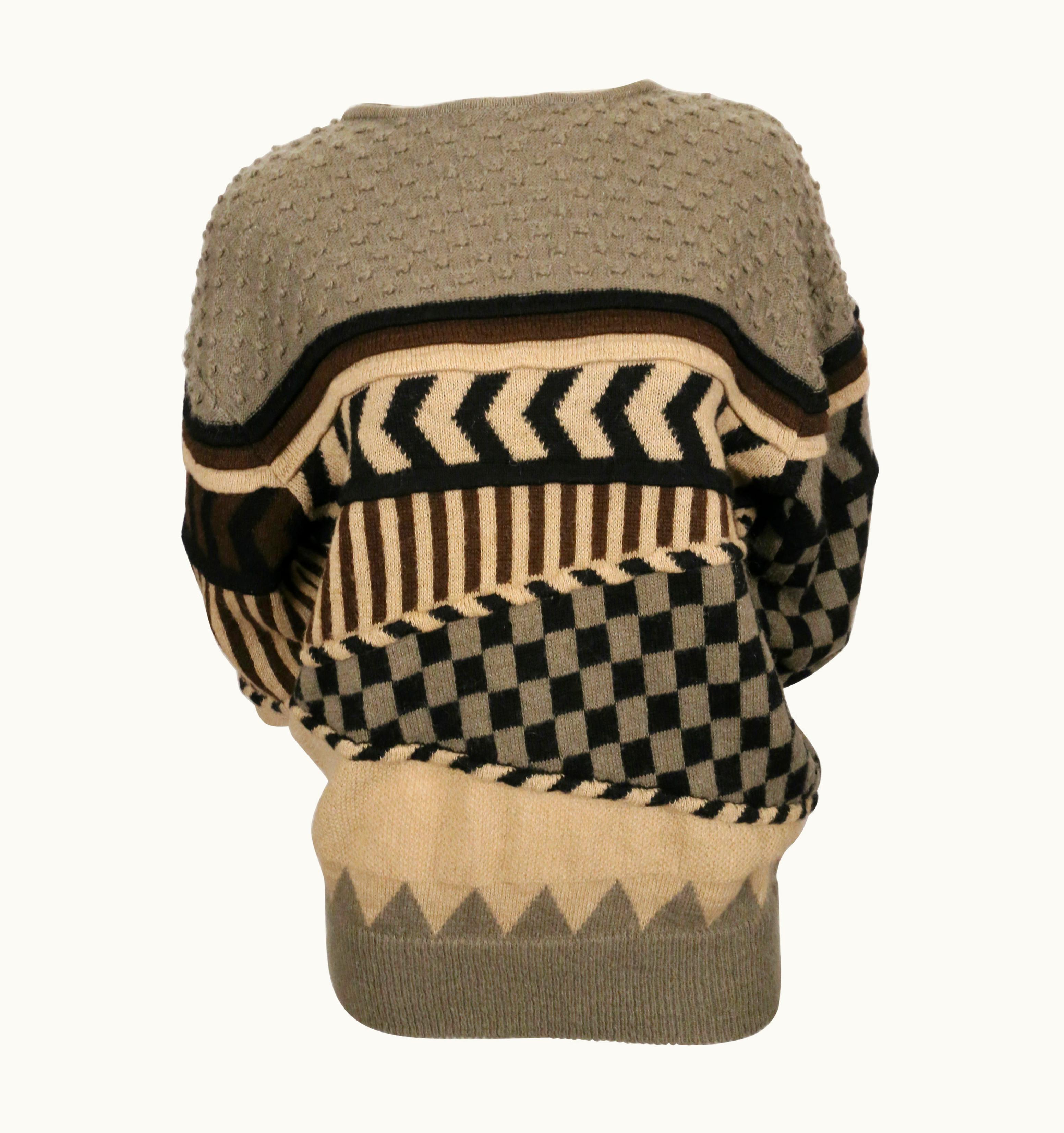 Issey Miyake 1982 Issey Miyake Oversized Runway Sweater