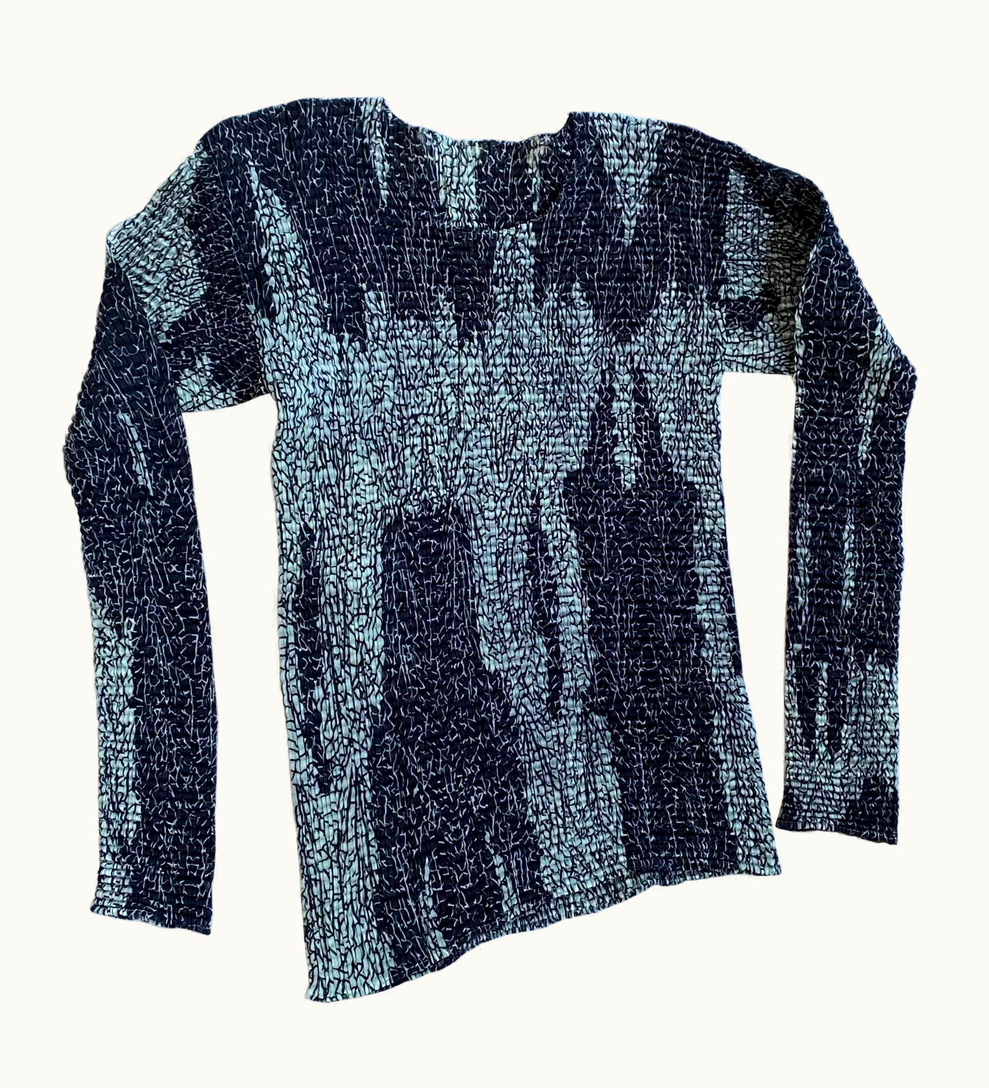 Issey Miyake Issey Miyake Vintage 1996 Abstract 1990s Top