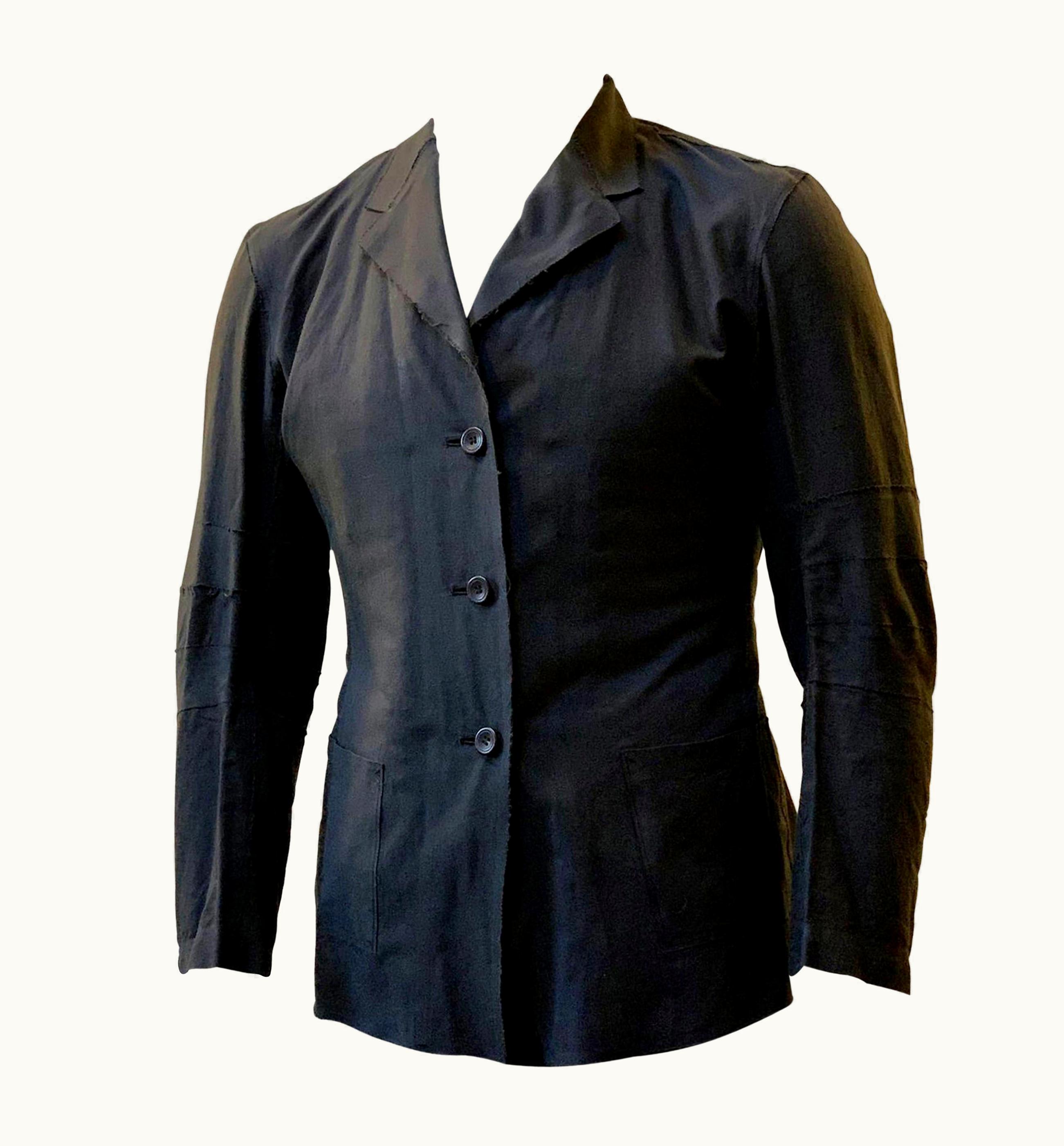 Issey Miyake Issey Miyake Vintage Deconstructed Single Breasted Jacket