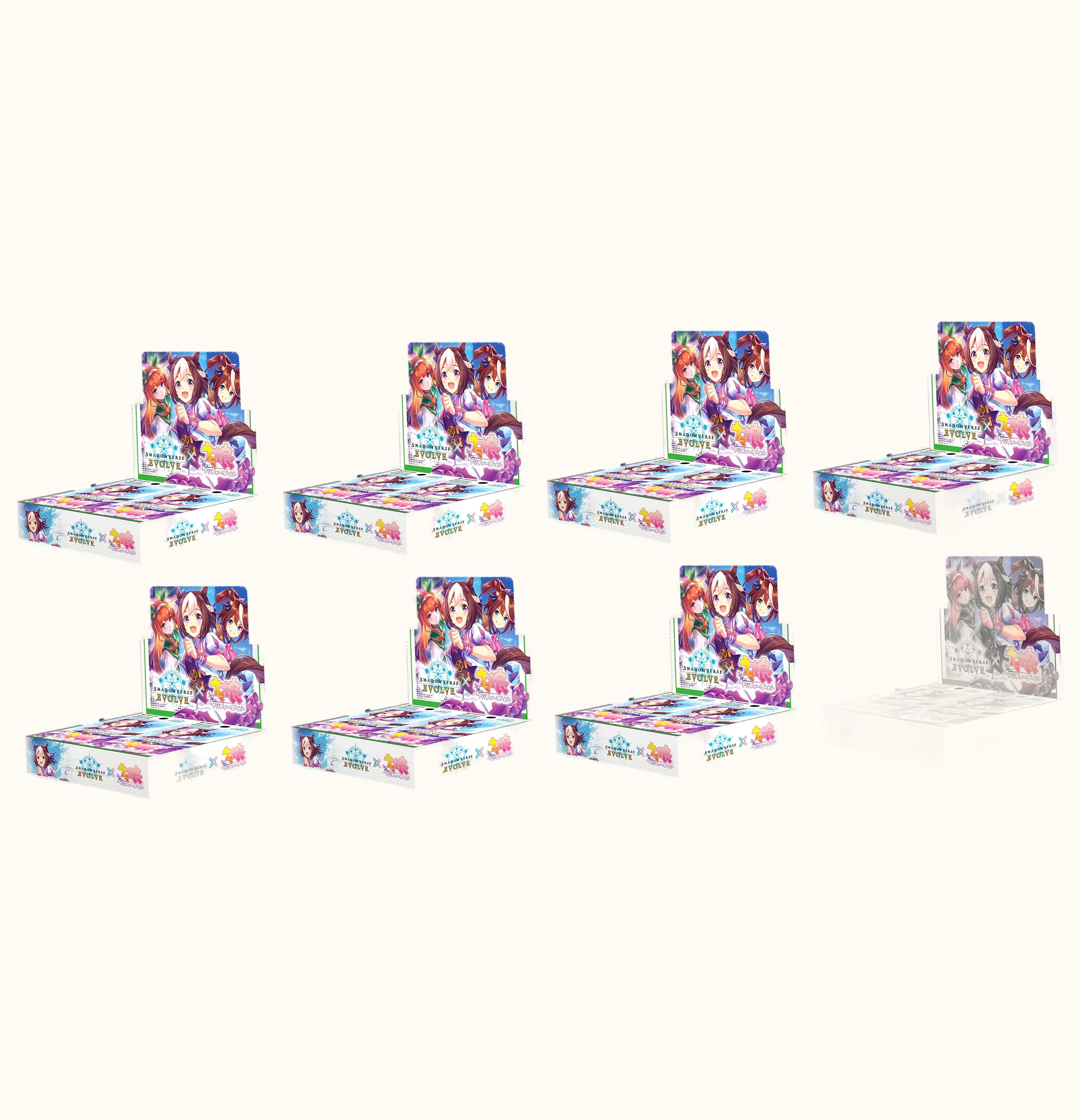 BushiRoad BushiRoad Shadowverse Evolve Collaboration Pack Uma Musume Pretty Derby Booster Box Japanese 8x Lot