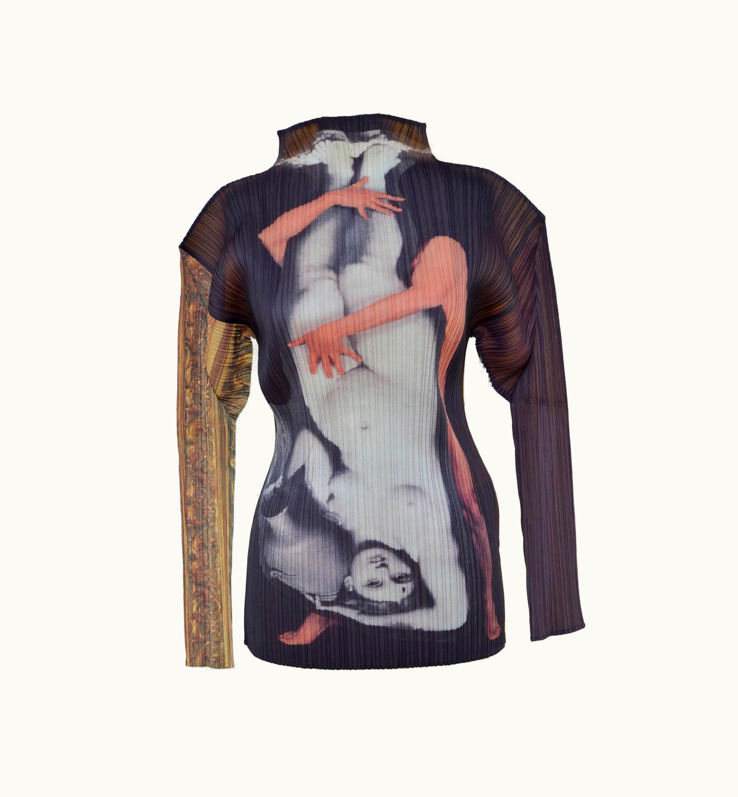 Issey Miyake Issey Miyake Shirt Autographed By Guest Artist Yasumasa Morimura Series No