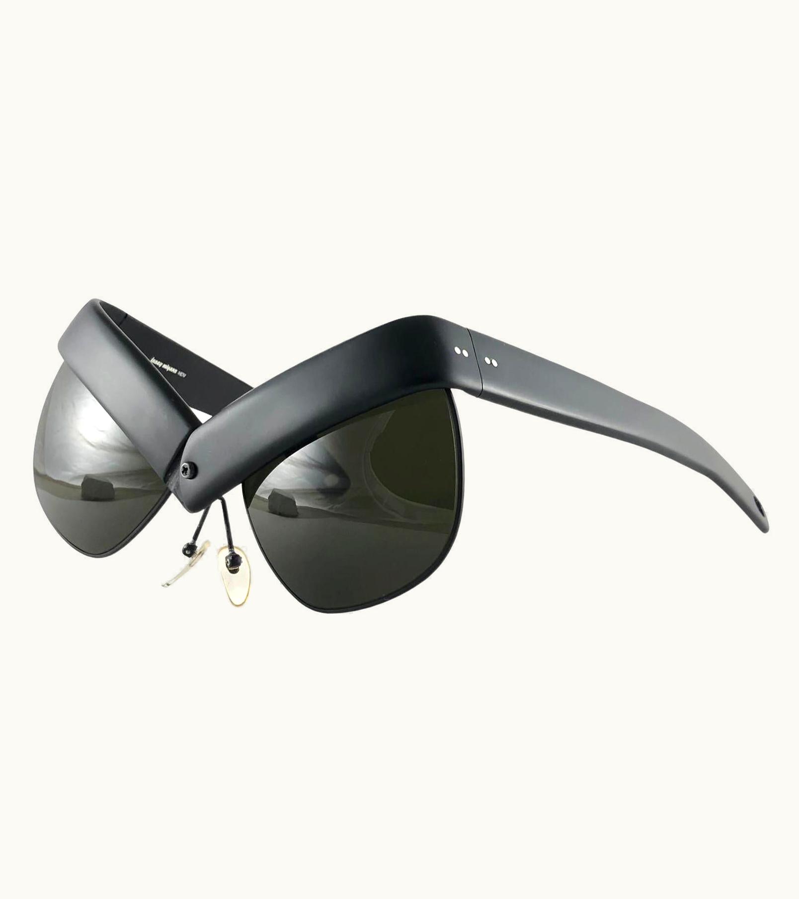 Issey Miyake Vintage Issey Miyake Men Oversized Hinged Mask Wrap Around Japan Sunglasses
