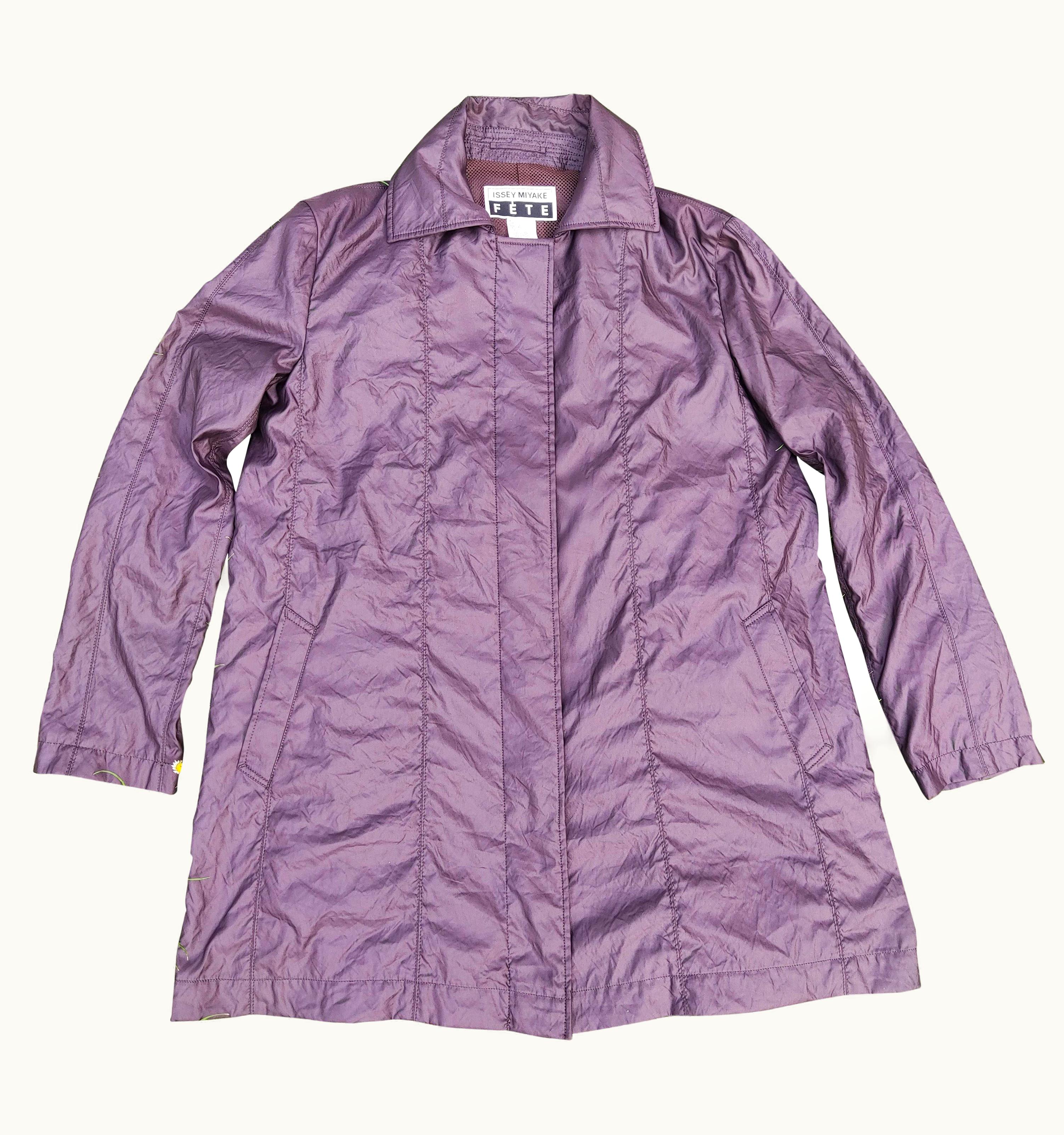 Issey Miyake Issey Miyake Fete Vintage 80s Brown Formal Japanese Windcoat Wind Jacket Coat