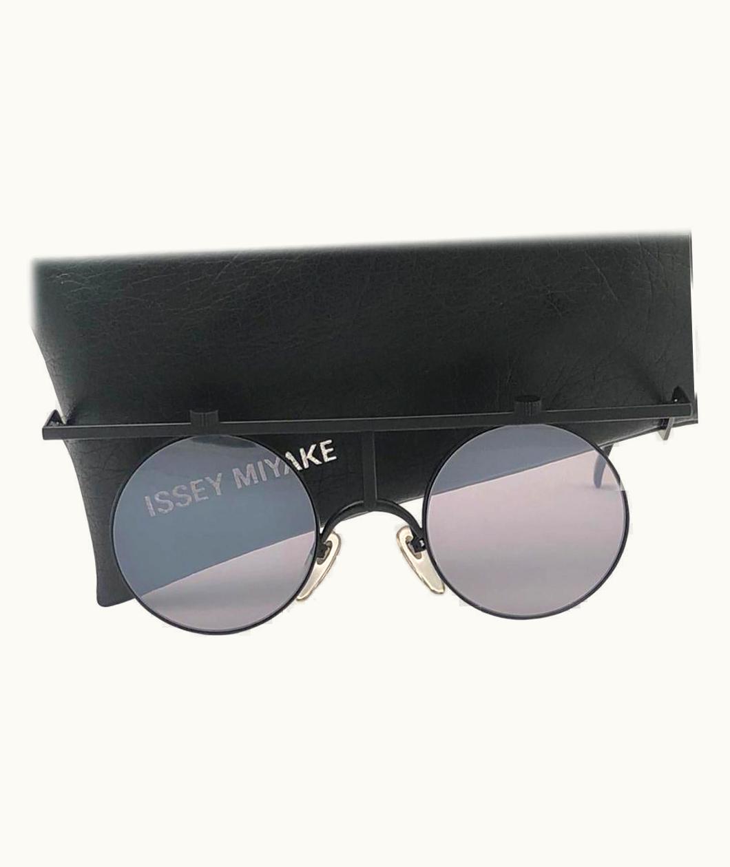 Issey Miyake Vintage Issey Miyake Im 101 Black Matte Basquiat 1985 Japan Sunglasses