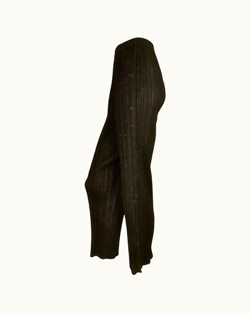Issey Miyake Pleats Please Issey Miyake Guest Artist Series No. 4 Cai Guo-Qiang Bullet Pants