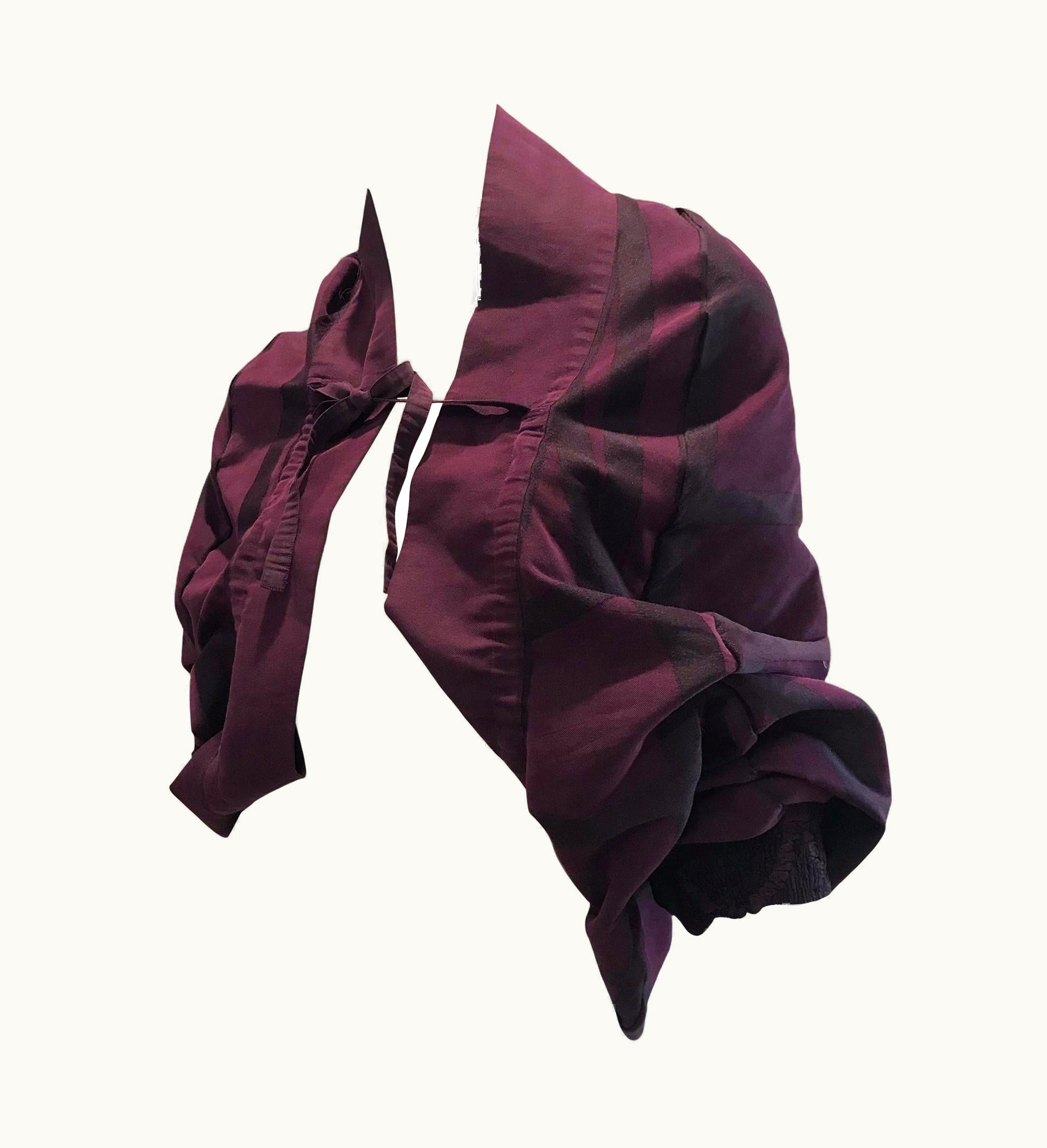 Issey Miyake Vintage Issey Miyake A Poc Purple Jacket