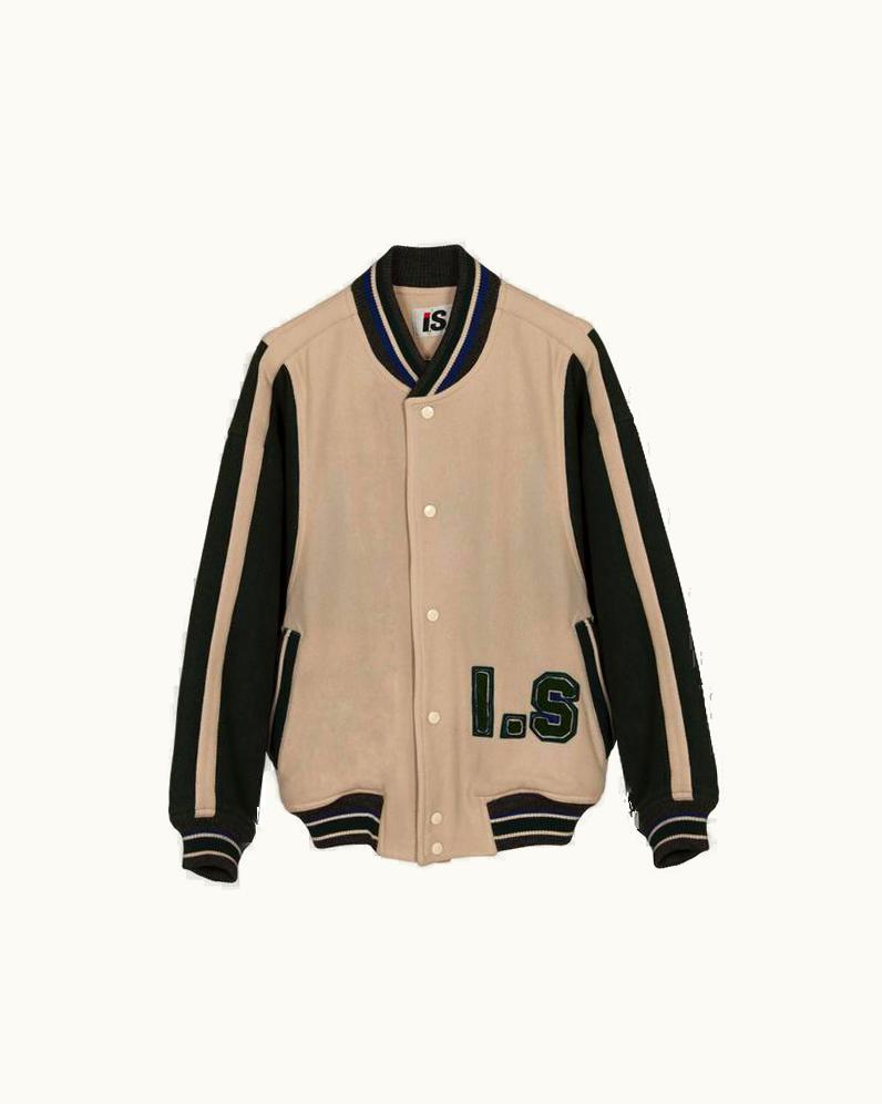 Issey Miyake Issey Miyake Sports I. Bomber Stadium College Jacket 1984