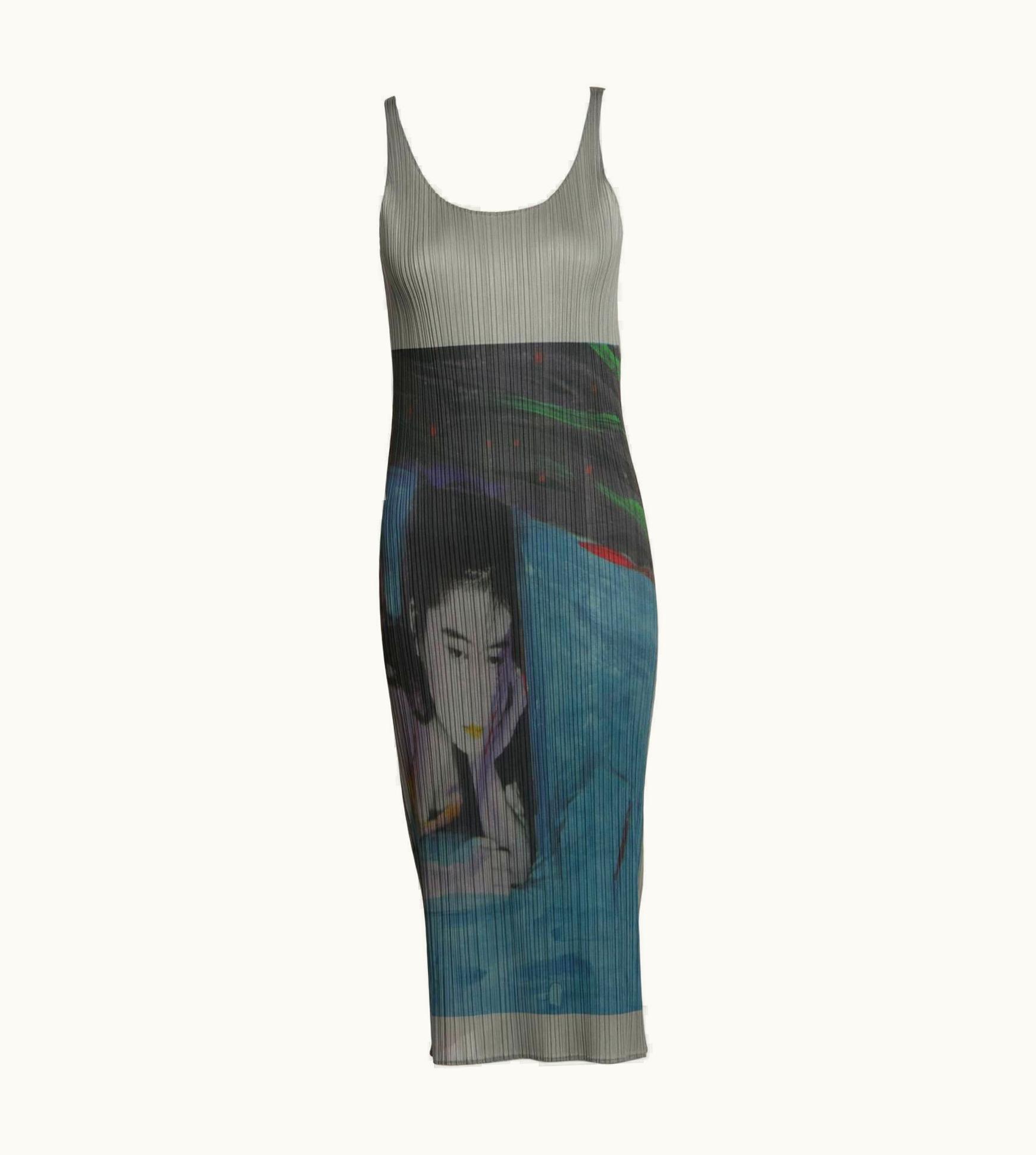 Issey Miyake Issey Miyake Guest Artist Series No 2 Pleated Dress 1997
