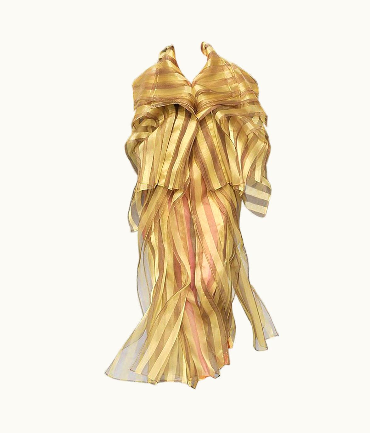 Issey Miyake Issey Miyake AW 2009 Hi Fashion Origami Caftan & Dress Ensemble New!