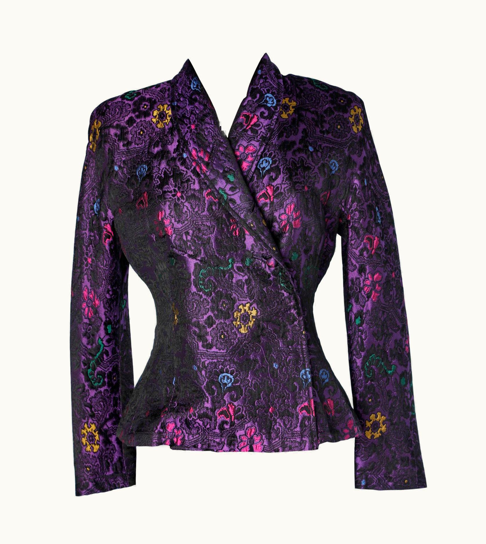 Christian Lacroix Christian Lacroix Silk Brocaded Jacket Ready- To- Wear