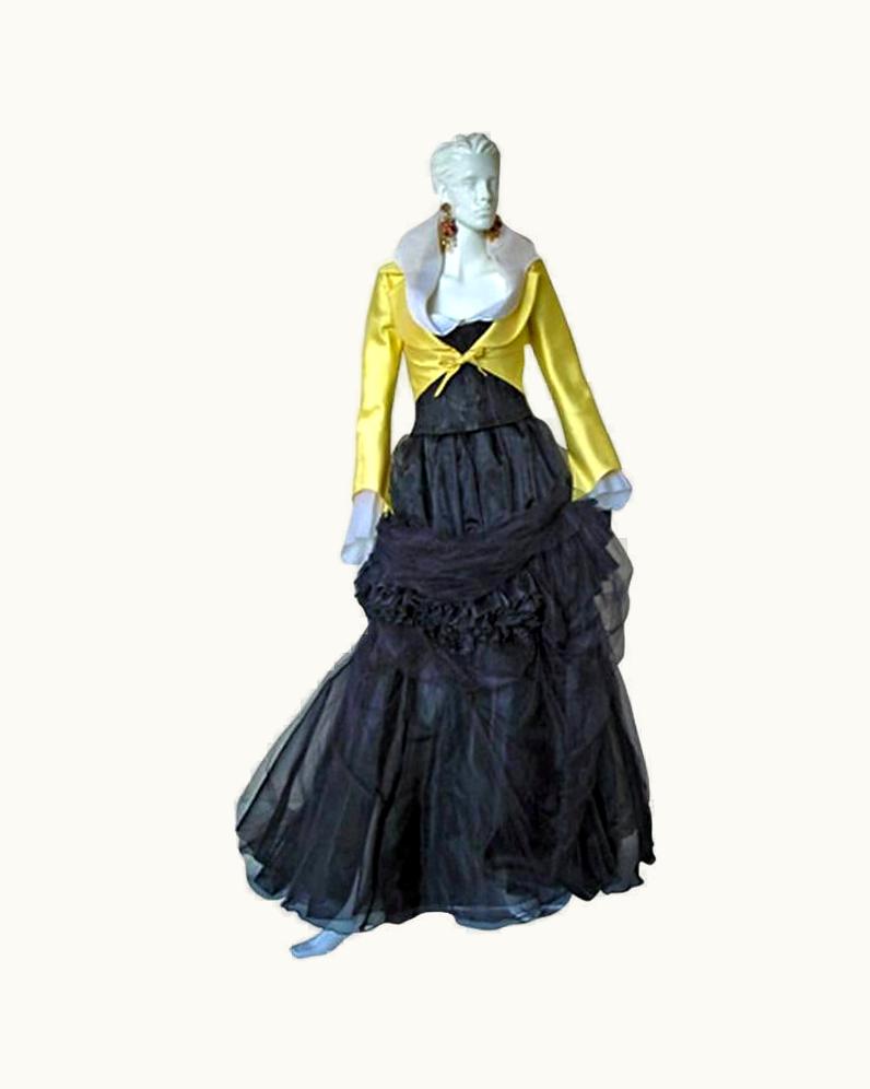 Christian Lacroix Christian Lacroix 1999 Haute Couture Runway Jacket Blouse Ball Skirt, Corset