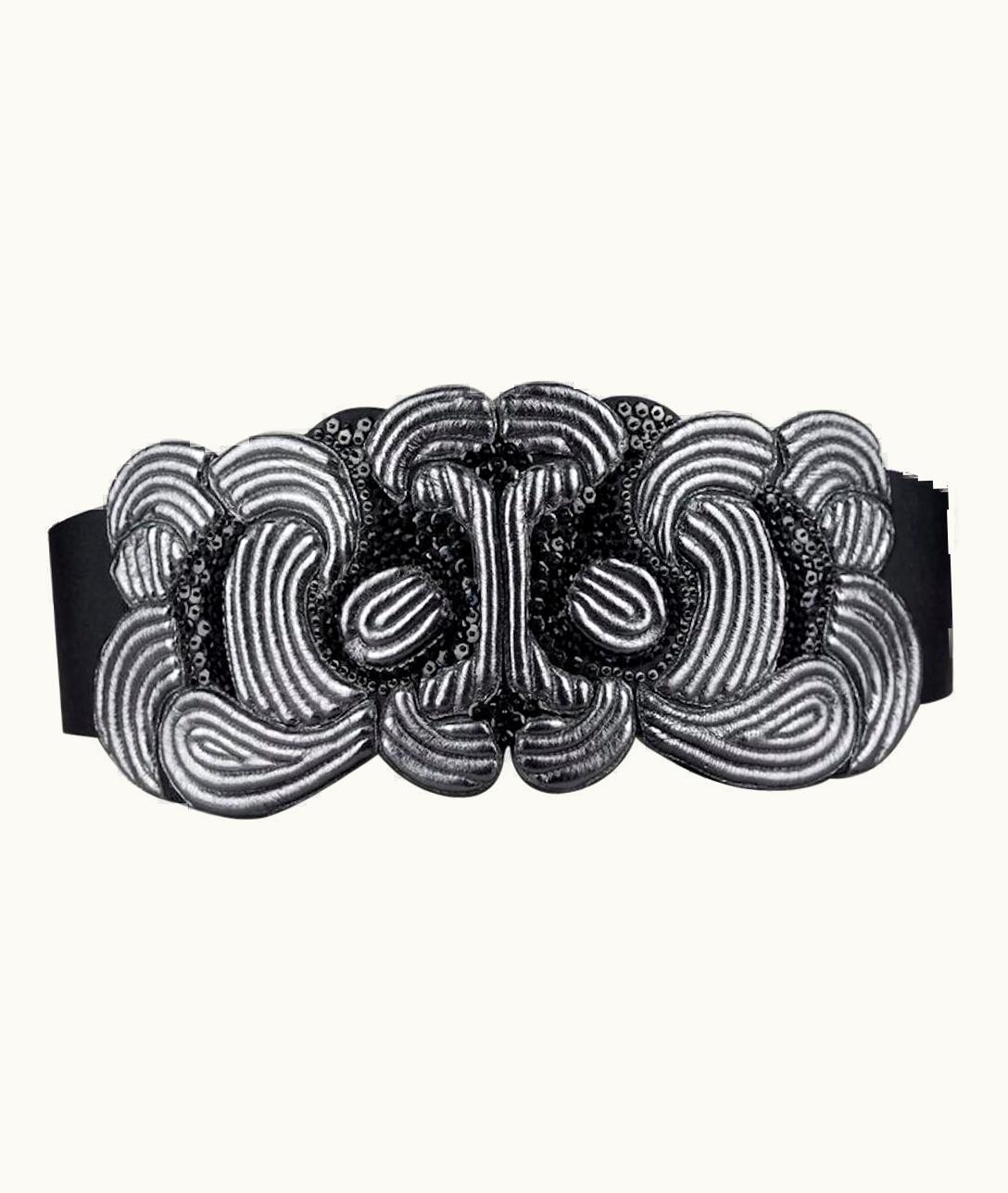 Christian Lacroix Vintage Christian Lacroix Beaded Aztec Mask Belt