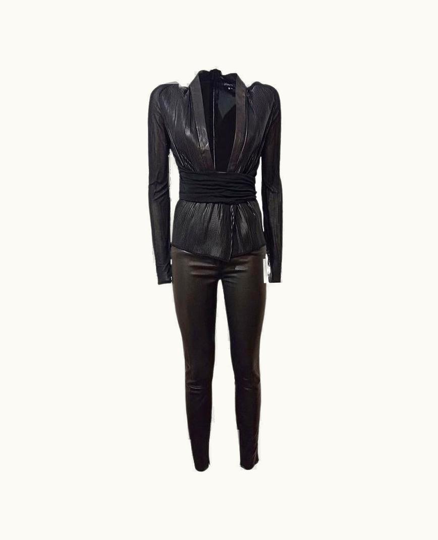 Jean-Claude Jitrois Jitrois Blouse Pants Suit