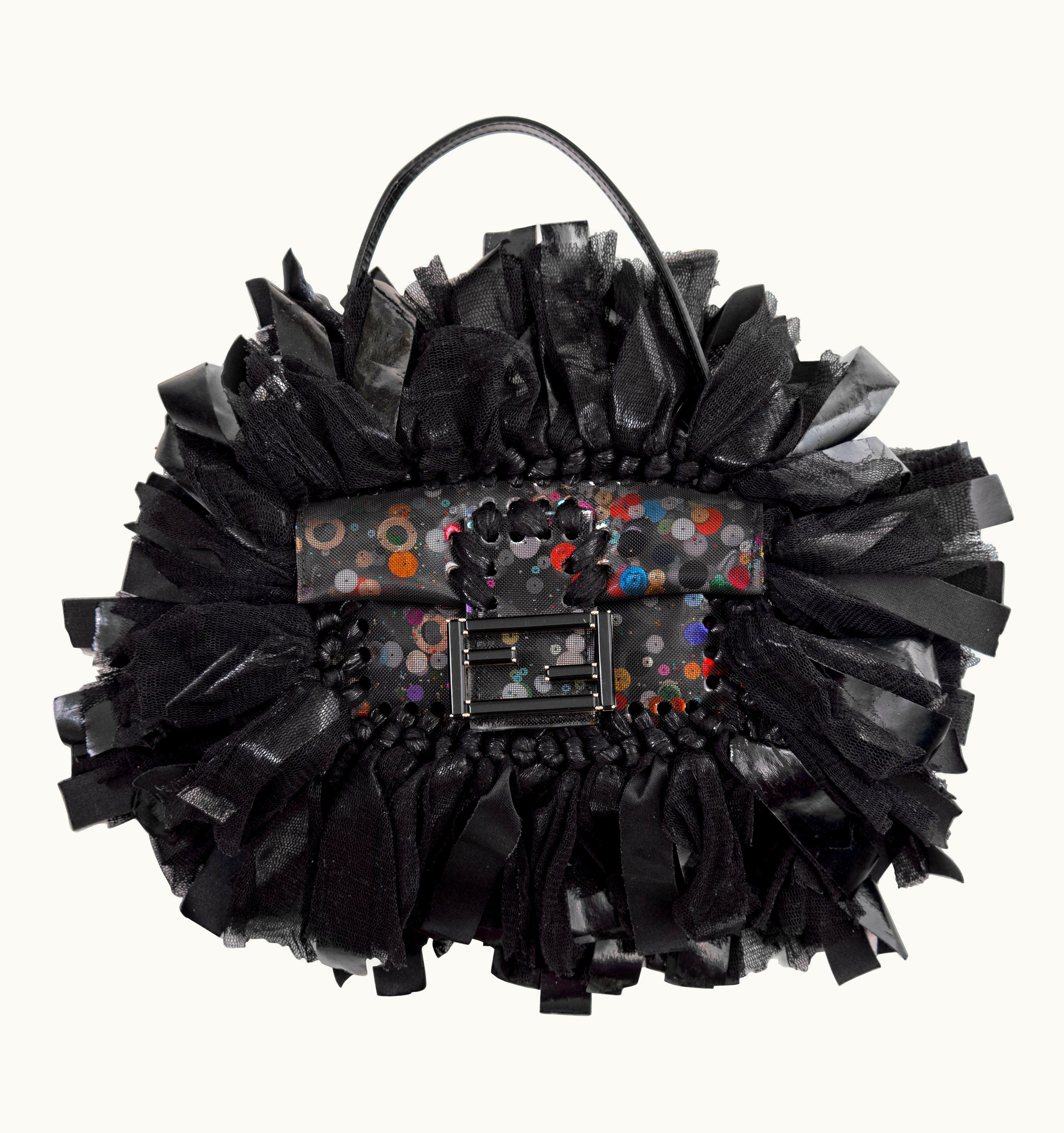 Fendi Fendi By Karl Lagerfeld Limited Edition Evening Mini Baguette Bag, C 2000