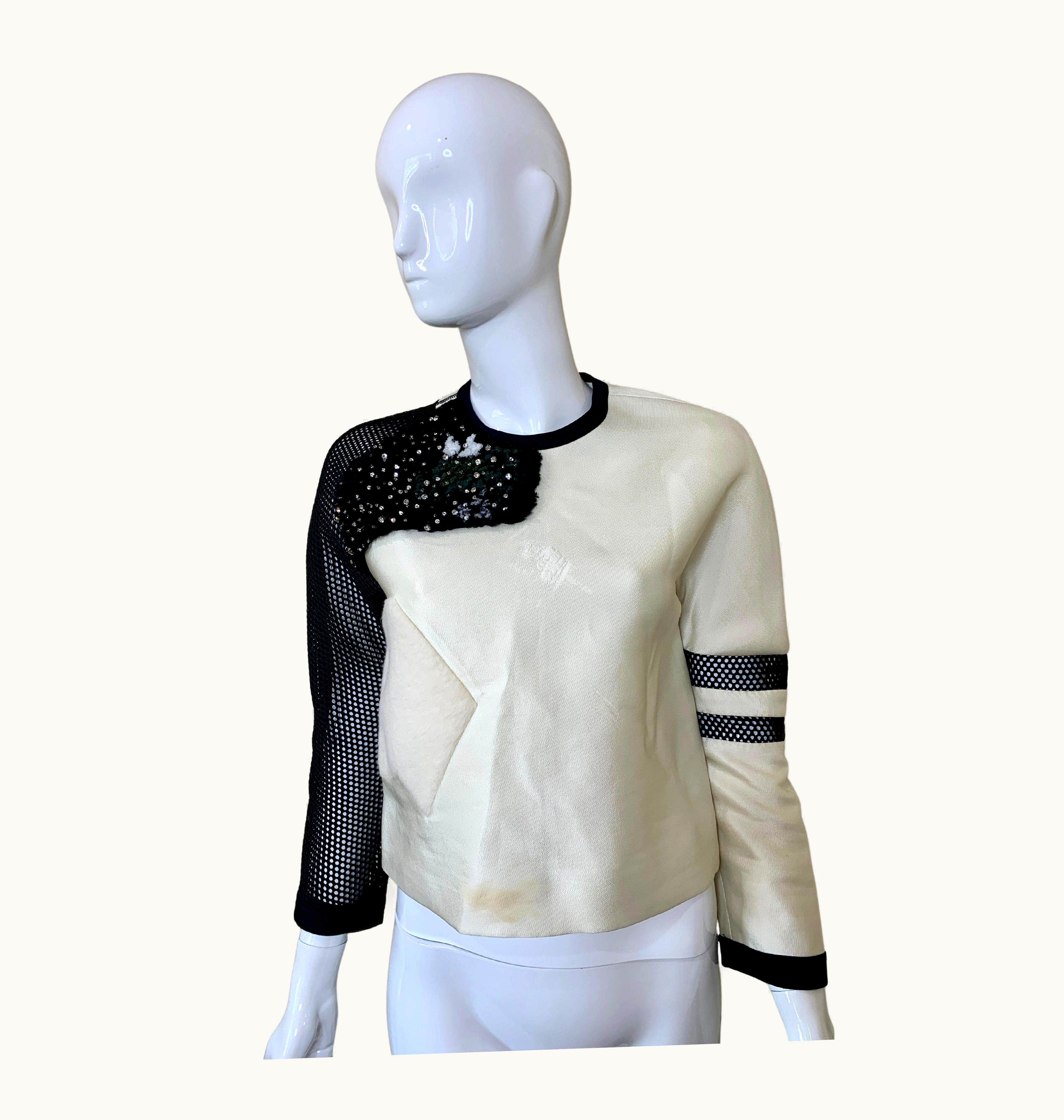 Fendi Fendi Embellished Sweater Multicolor