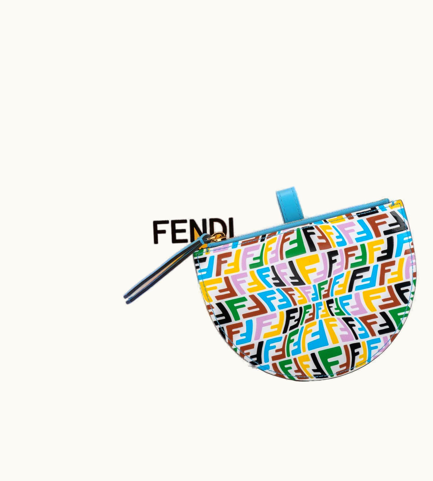 Fendi Fendi Nib Half Moon Color Coin Case