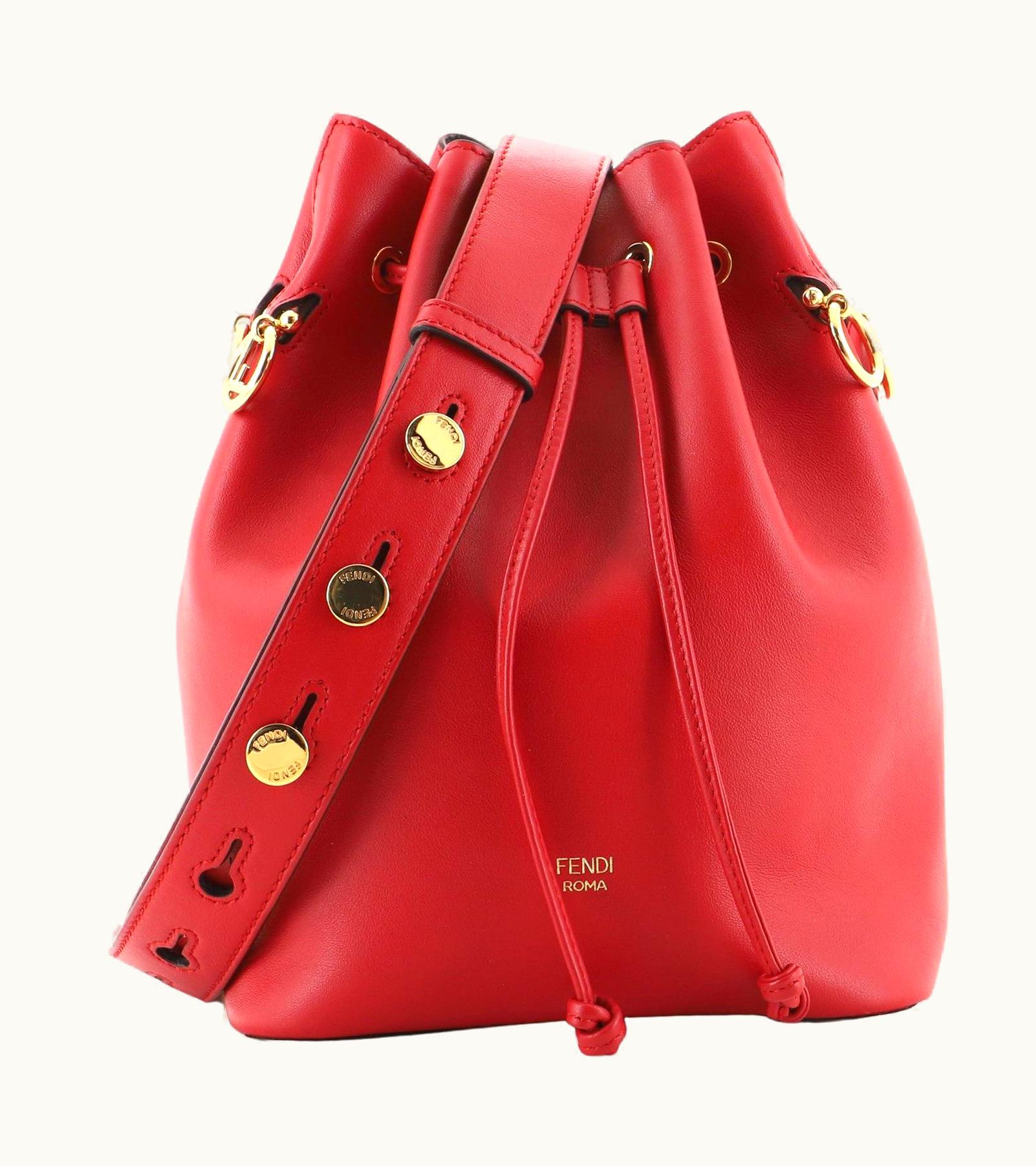 Fendi Fendi Mon Tresor Bucket Bag Leather Small UZ0598768