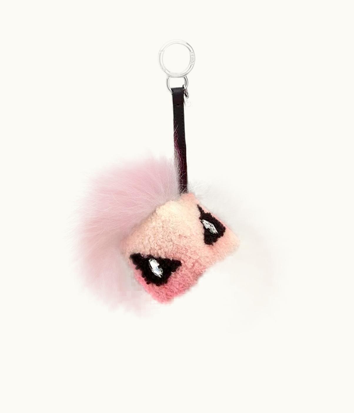 Fendi Fendi Fox And Shearling Fur Monster Bag Charm